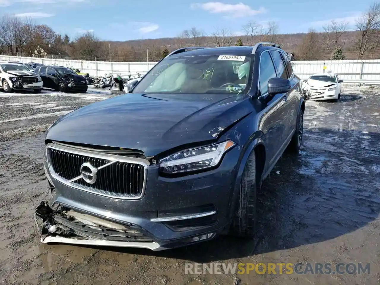 2 Photograph of a damaged car YV4A22PK9K1505501 VOLVO XC90 2019