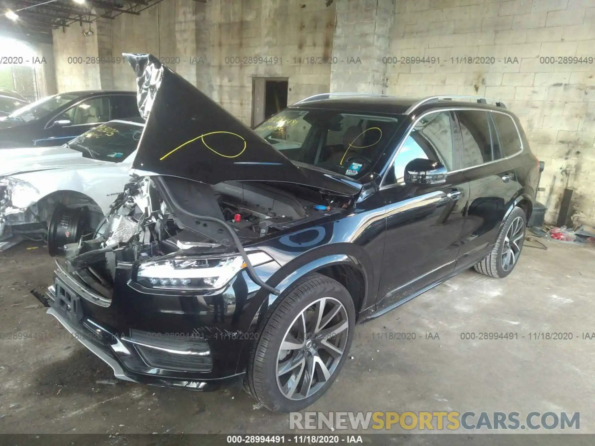 2 Photograph of a damaged car YV4A22PK9K1505787 VOLVO XC90 2019