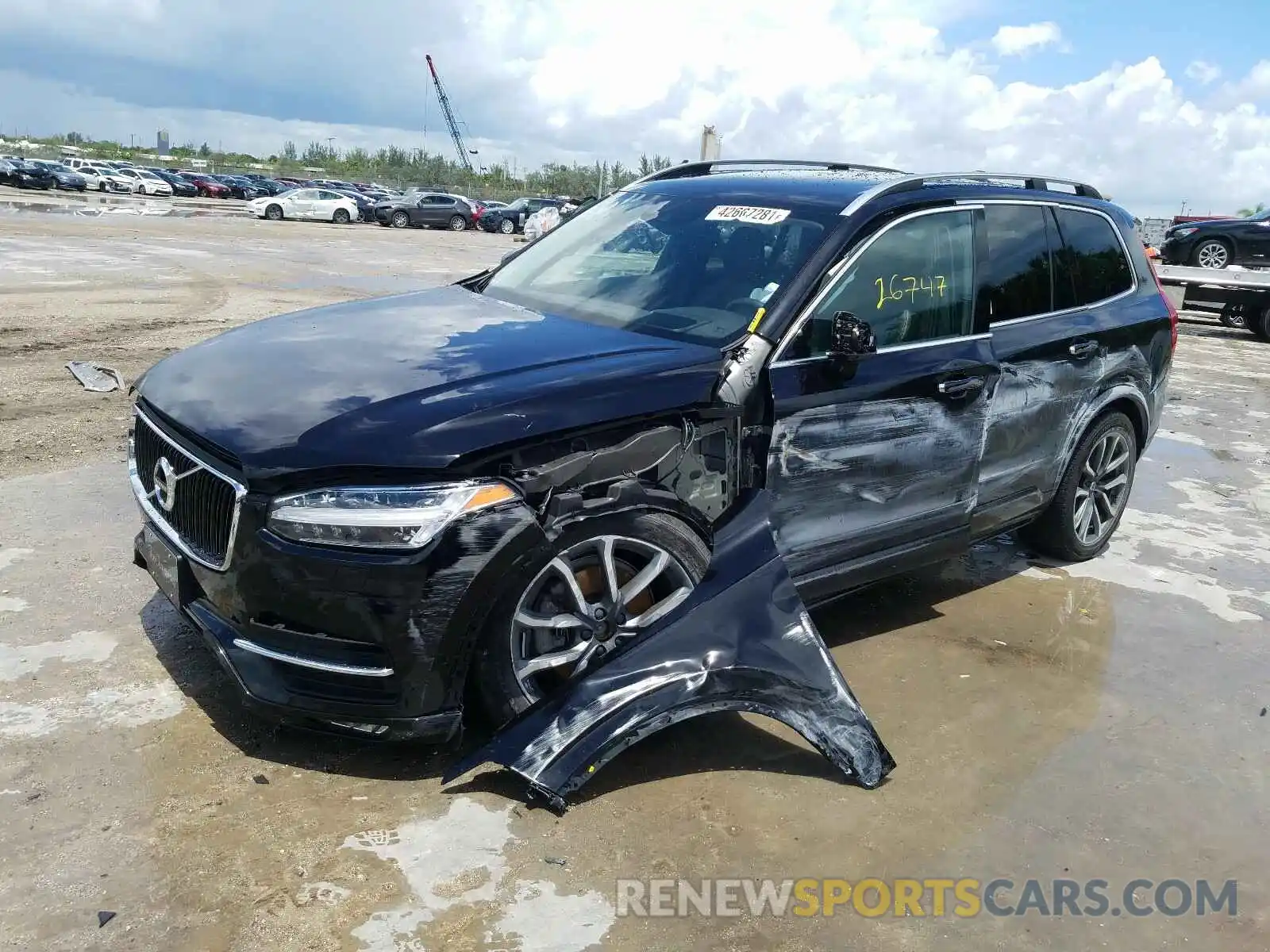 2 Photograph of a damaged car YV4A22PKXK1485050 VOLVO XC90 2019