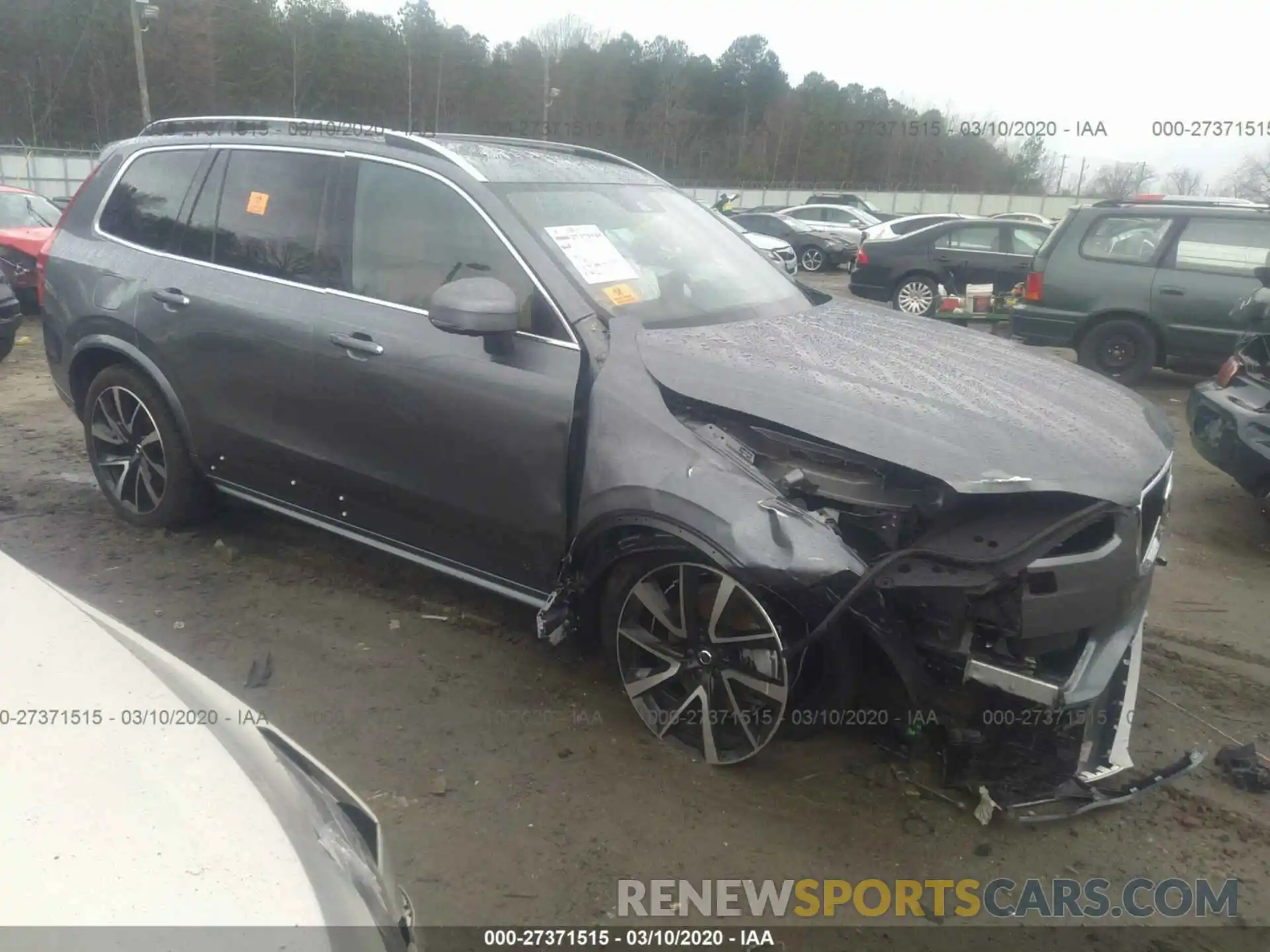 1 Photograph of a damaged car YV4A22PKXK1509363 VOLVO XC90 2019