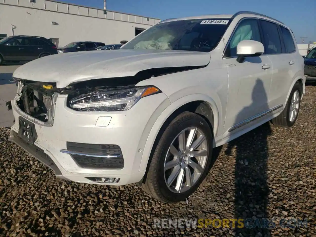 2 Photograph of a damaged car YV4A22PL0K1454916 VOLVO XC90 2019