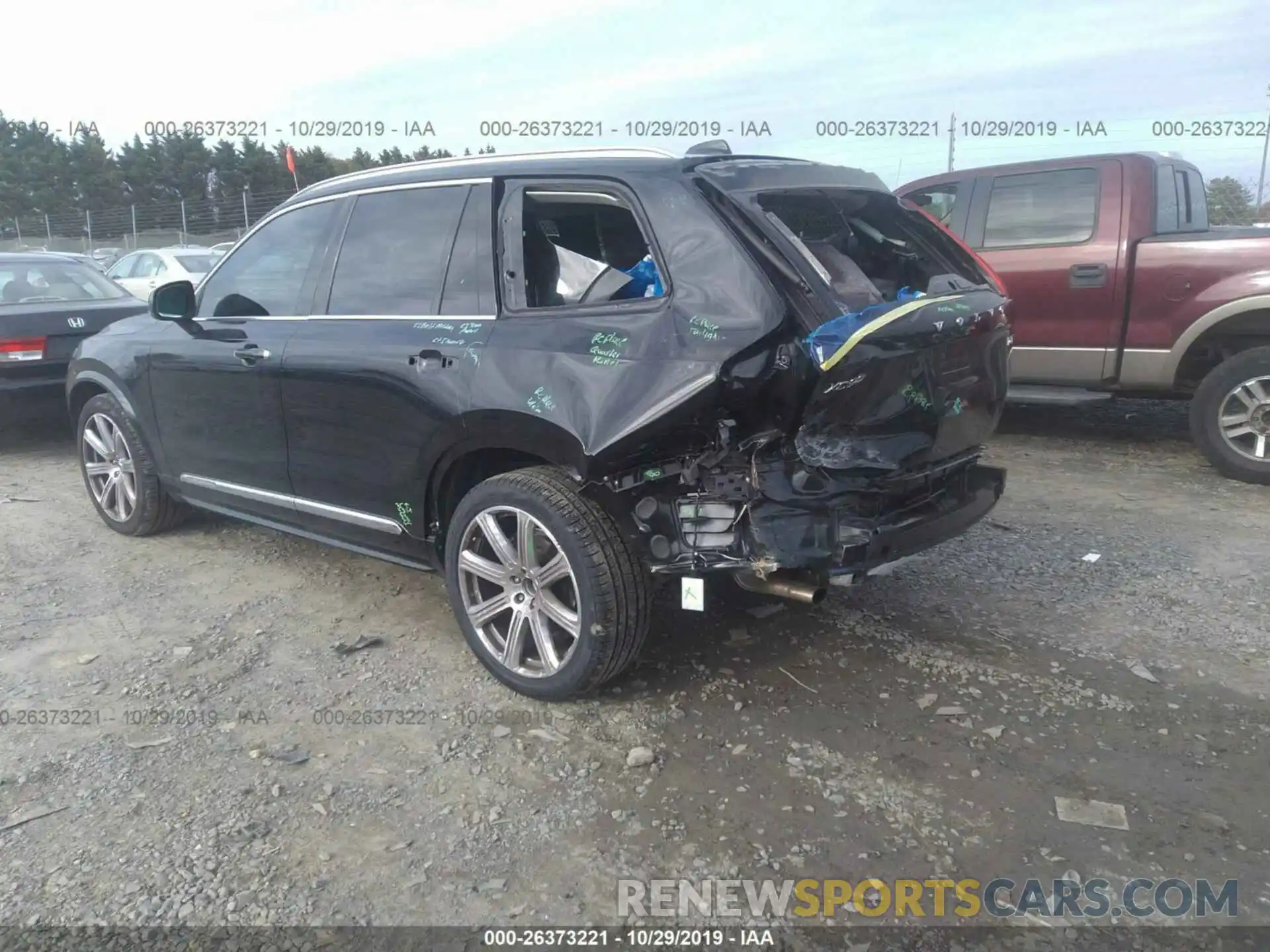 3 Photograph of a damaged car YV4A22PL0K1491397 VOLVO XC90 2019