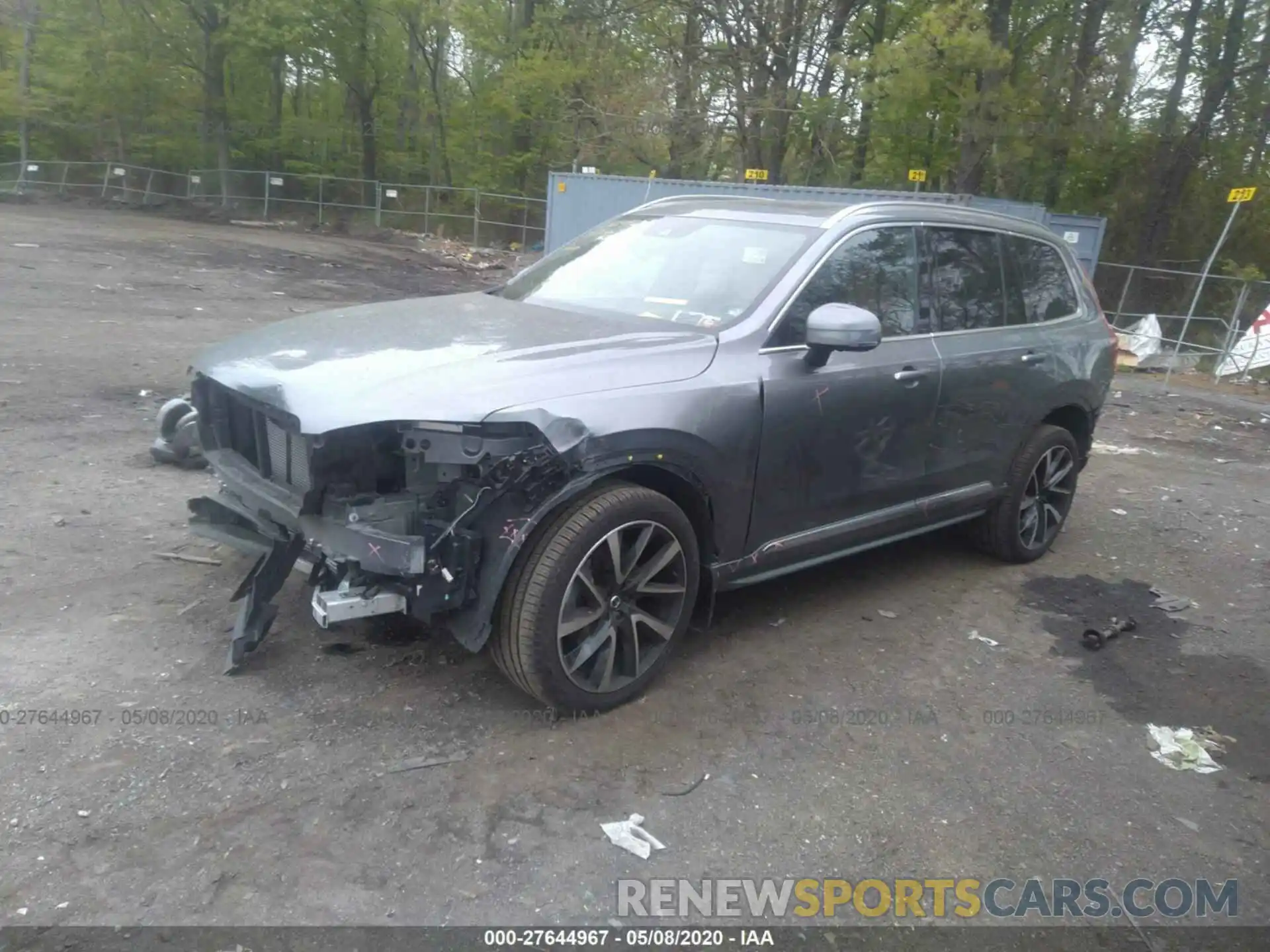 2 Photograph of a damaged car YV4A22PL0K1491447 VOLVO XC90 2019