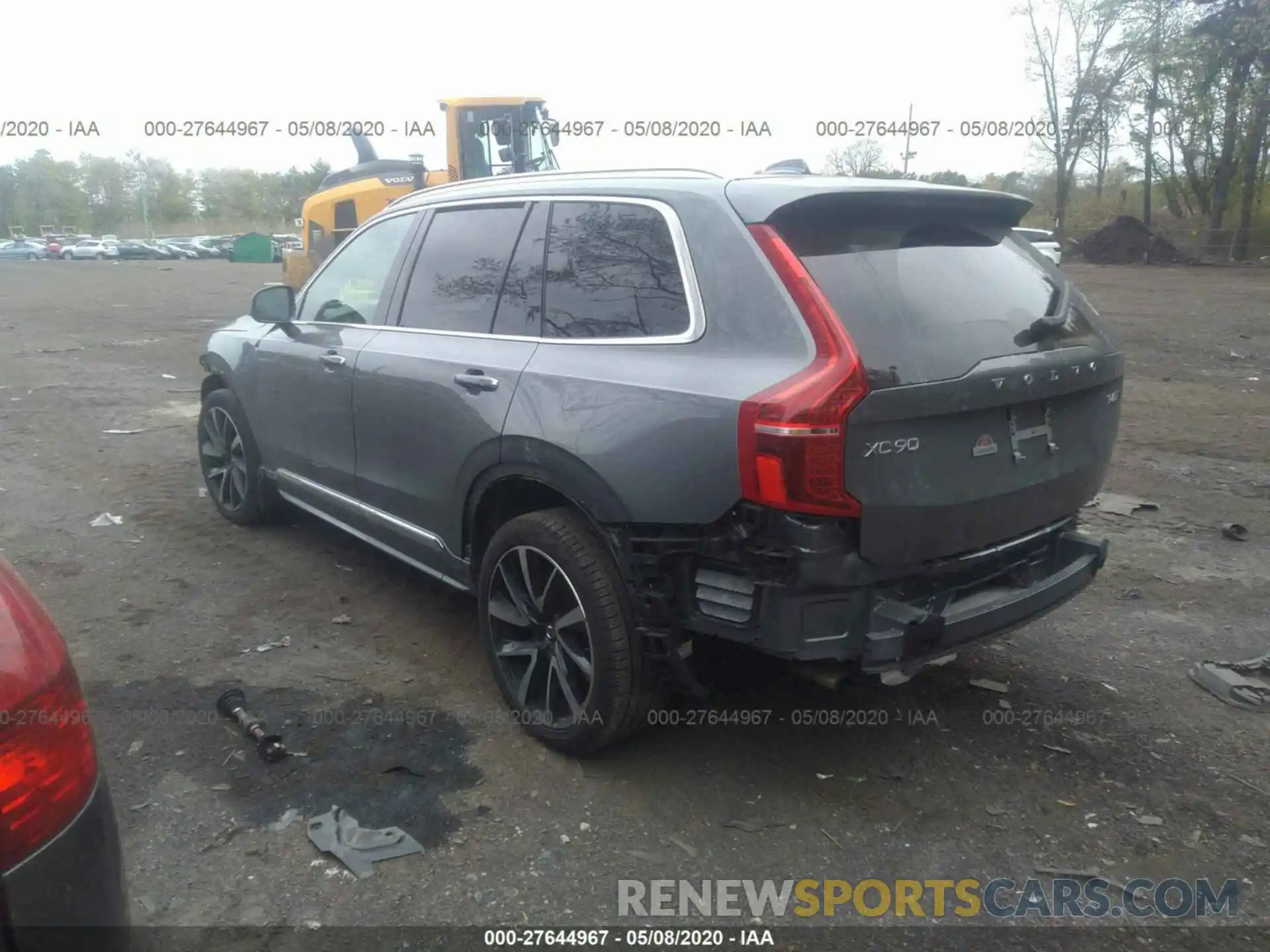 3 Фотография поврежденного автомобиля YV4A22PL0K1491447 VOLVO XC90 2019