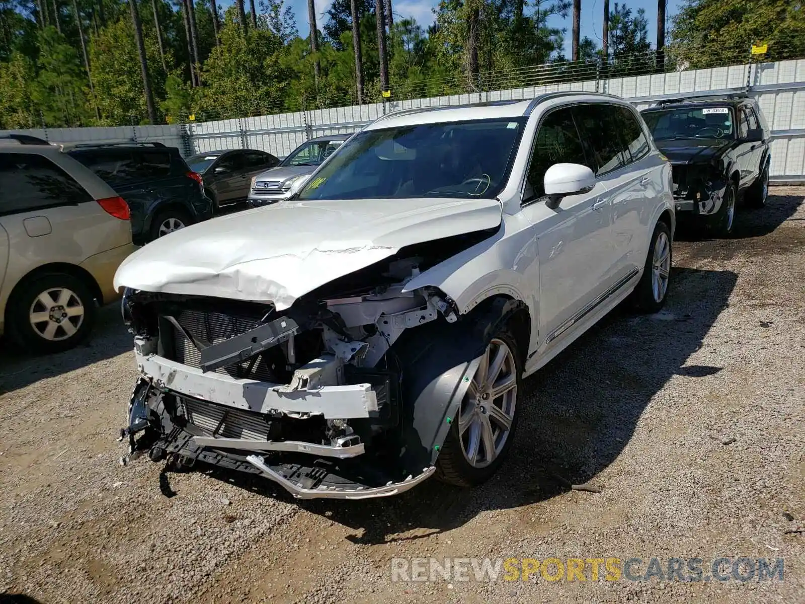 2 Photograph of a damaged car YV4A22PL0K1509378 VOLVO XC90 2019