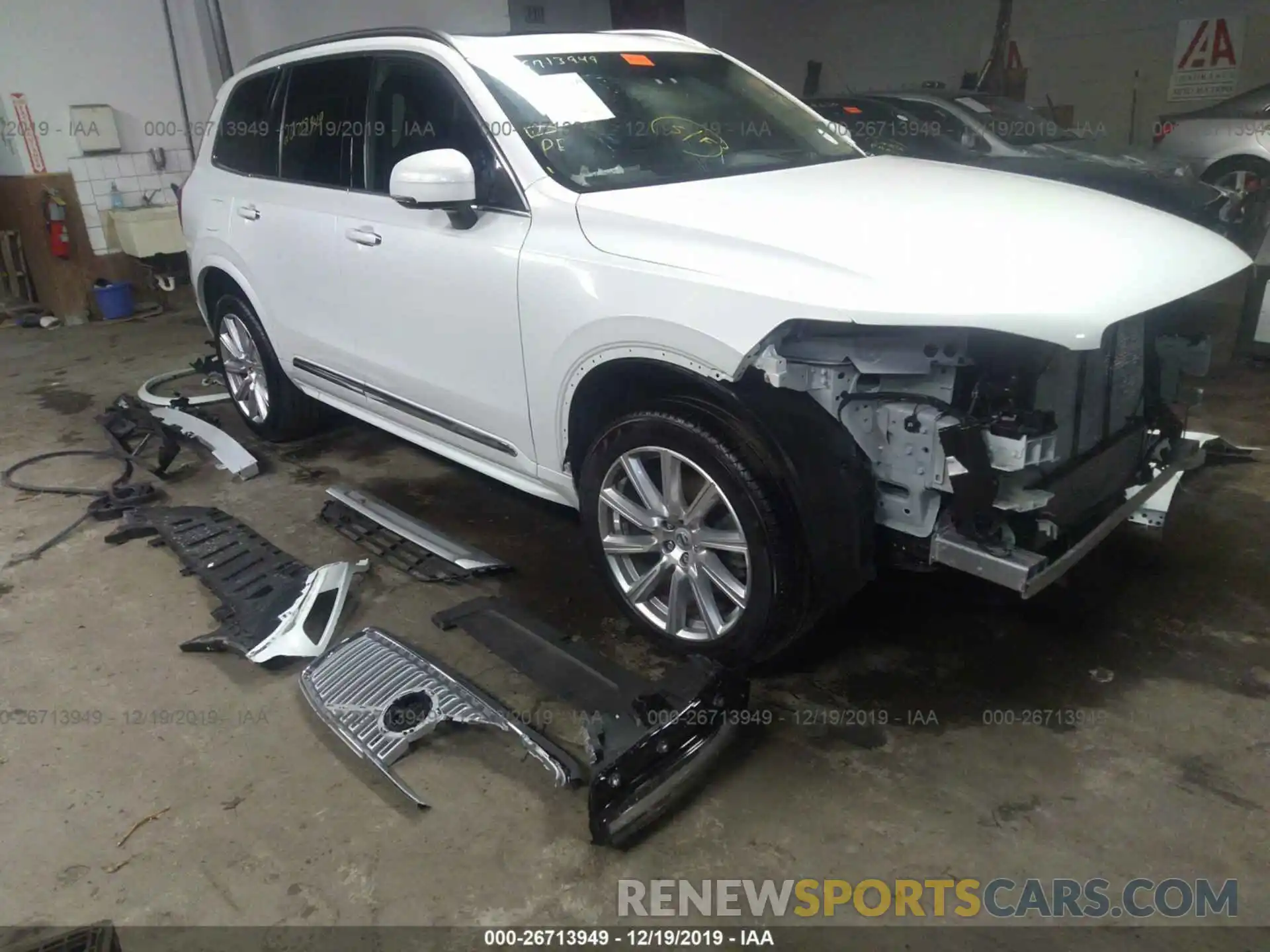 1 Photograph of a damaged car YV4A22PL1K1454410 VOLVO XC90 2019