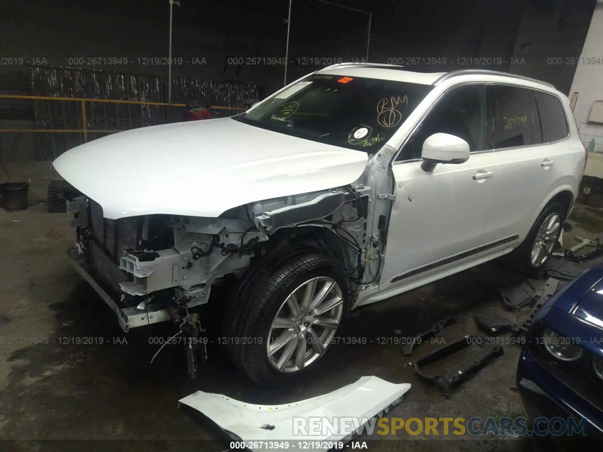 2 Photograph of a damaged car YV4A22PL1K1454410 VOLVO XC90 2019