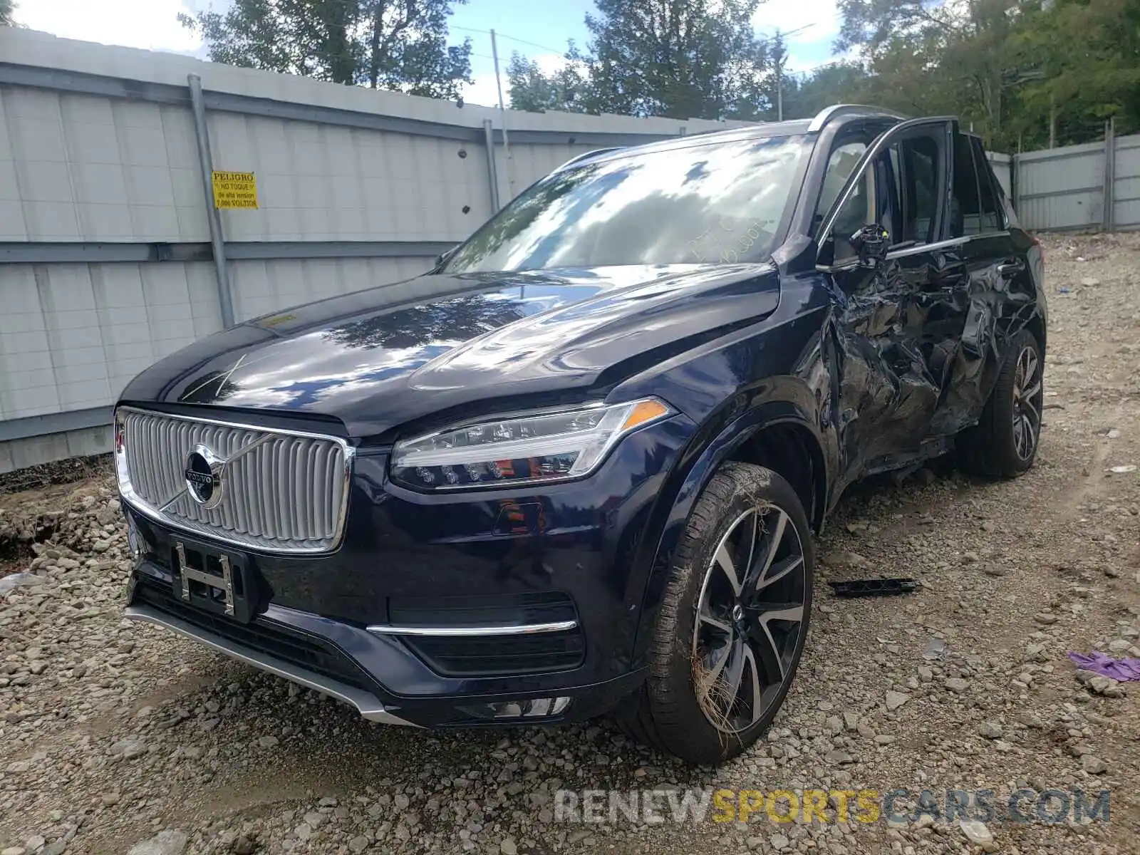 2 Фотография поврежденного автомобиля YV4A22PL1K1463981 VOLVO XC90 2019