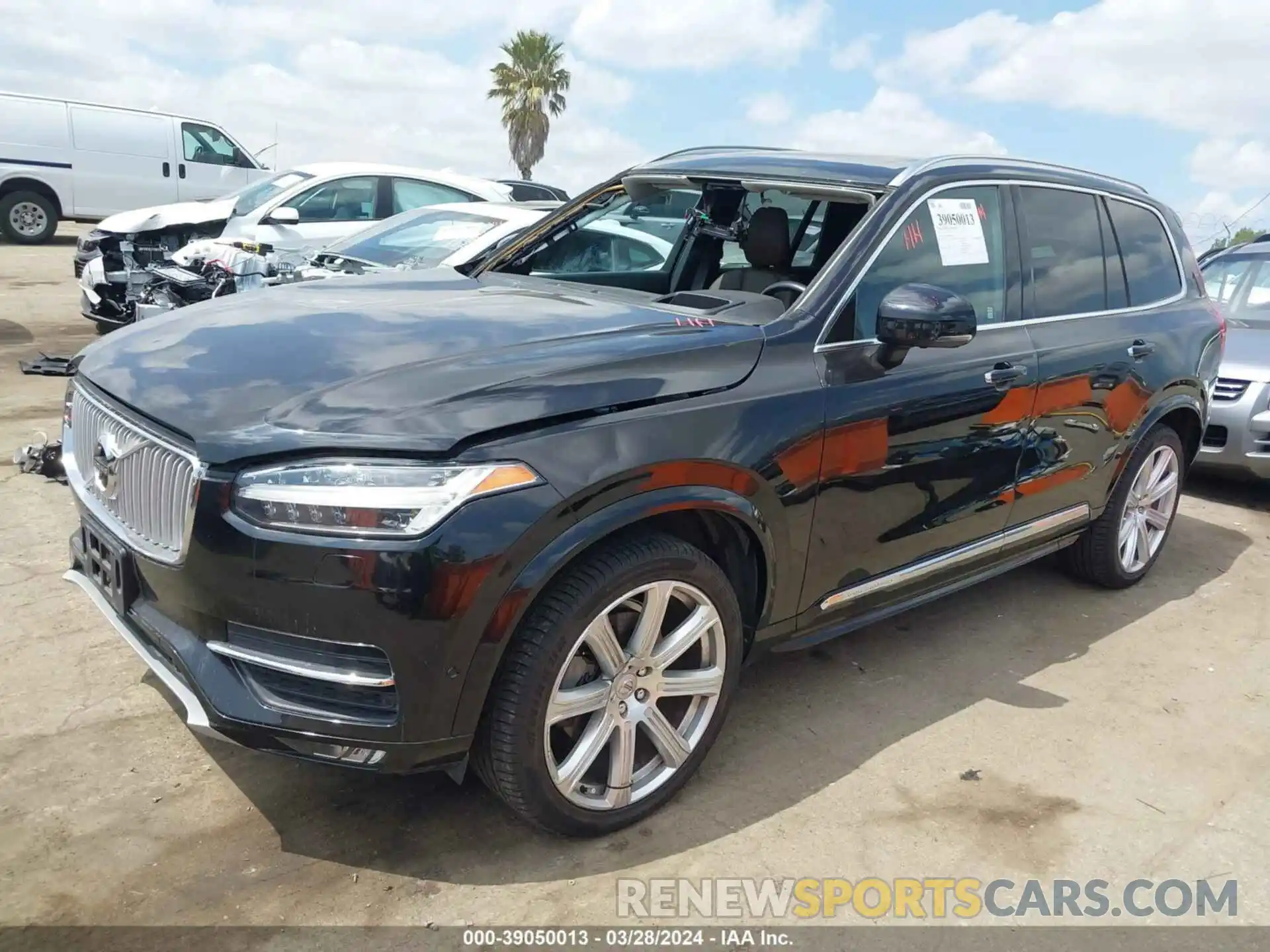 2 Photograph of a damaged car YV4A22PL1K1468484 VOLVO XC90 2019