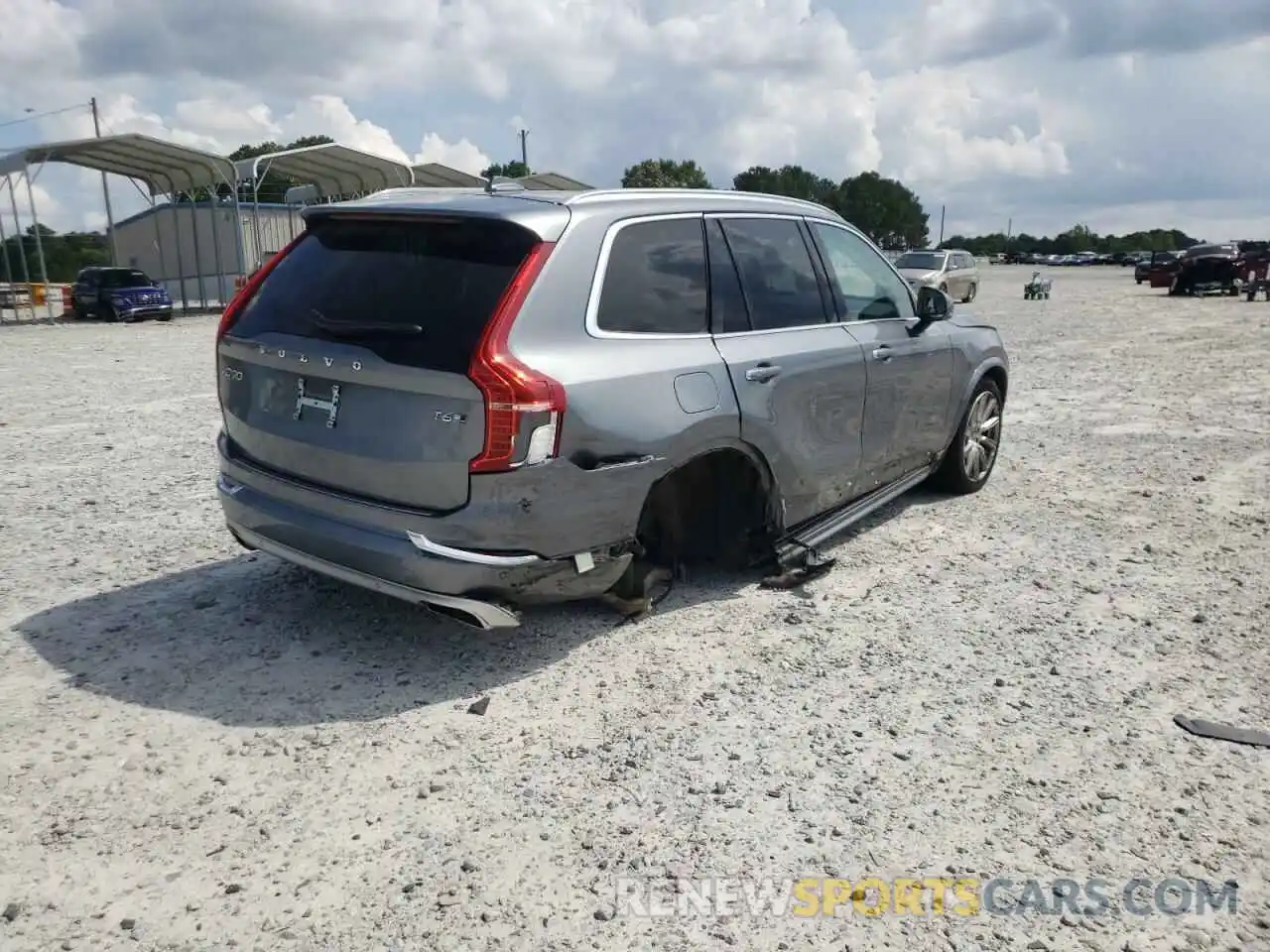 4 Фотография поврежденного автомобиля YV4A22PL1K1482501 VOLVO XC90 2019