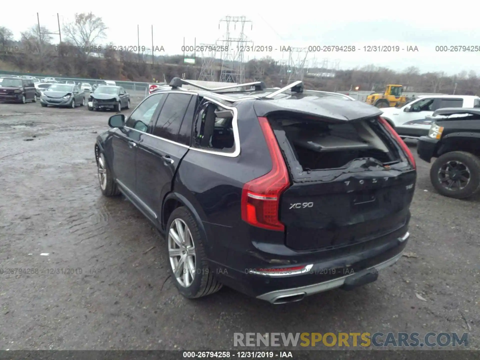 3 Photograph of a damaged car YV4A22PL1K1506179 VOLVO XC90 2019