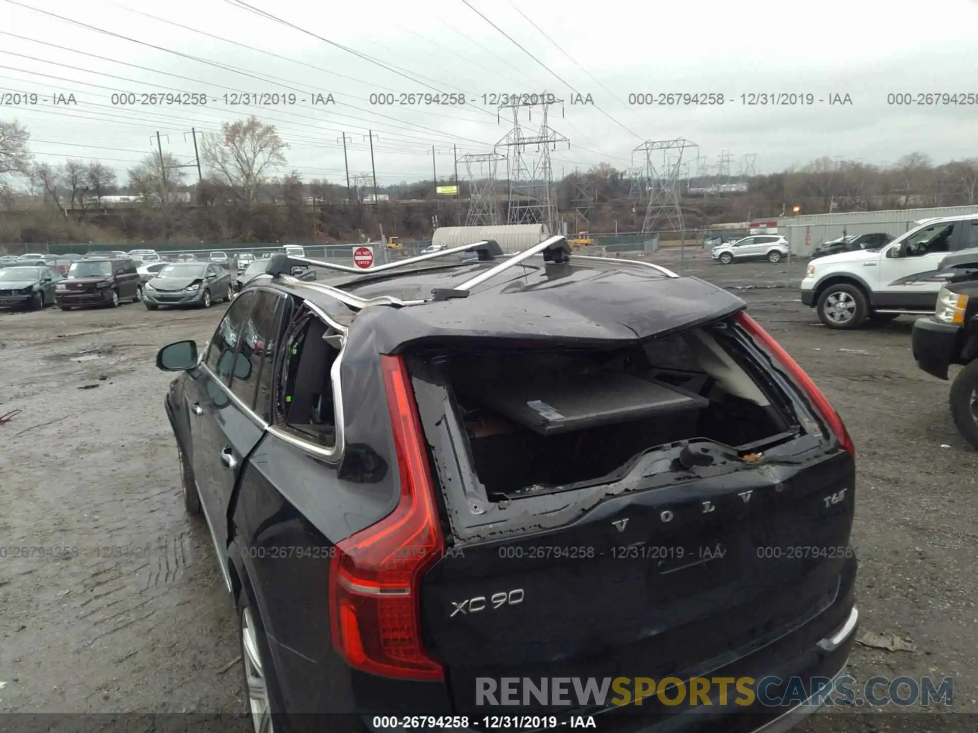 6 Photograph of a damaged car YV4A22PL1K1506179 VOLVO XC90 2019