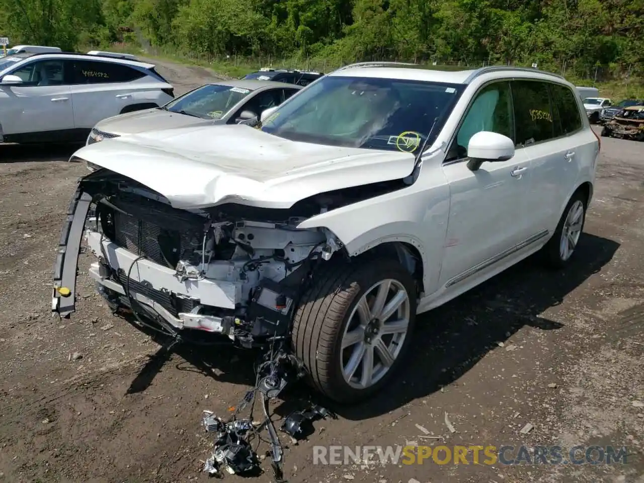 2 Photograph of a damaged car YV4A22PL1K1512399 VOLVO XC90 2019