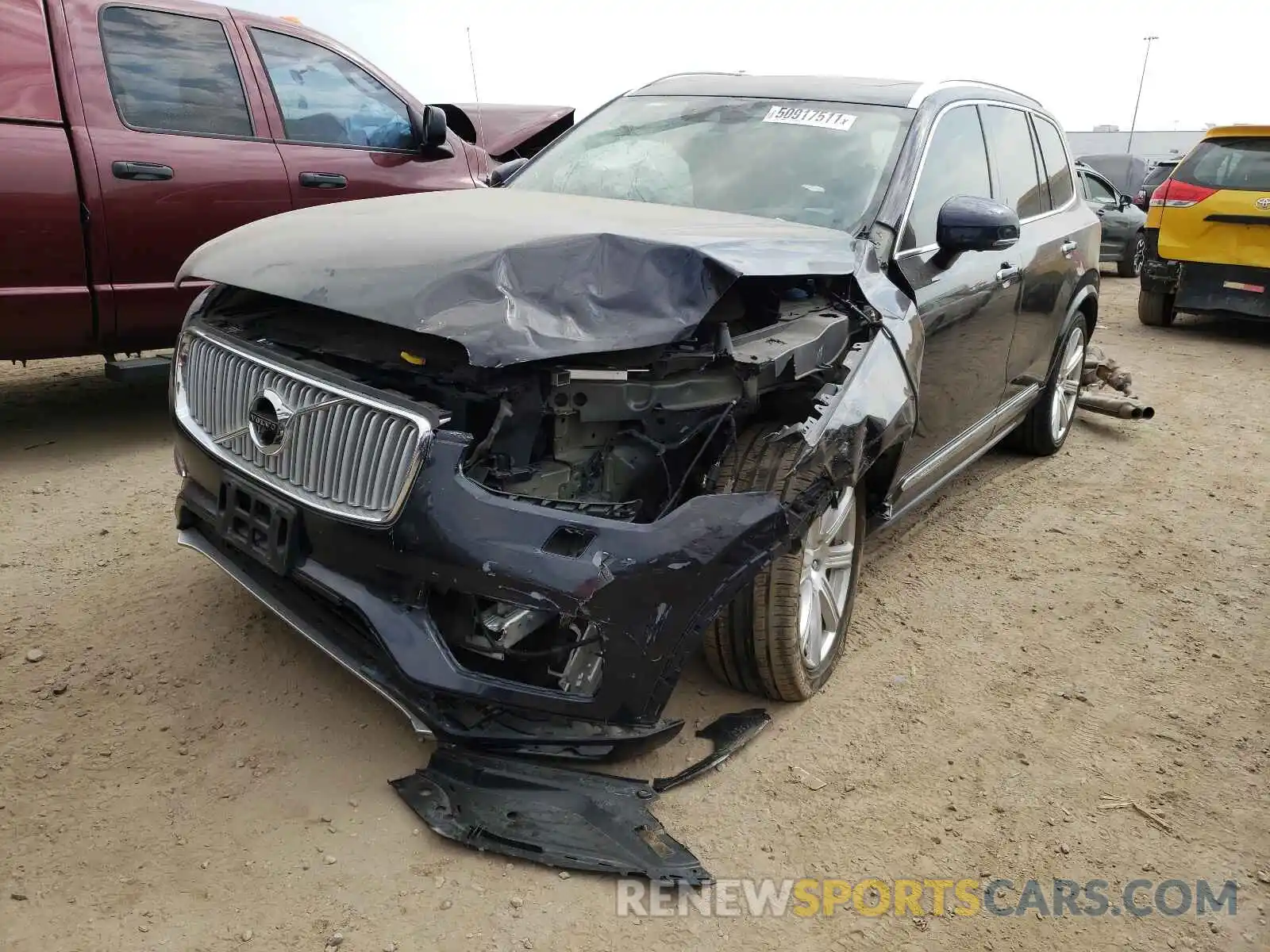 2 Photograph of a damaged car YV4A22PL2K1420735 VOLVO XC90 2019