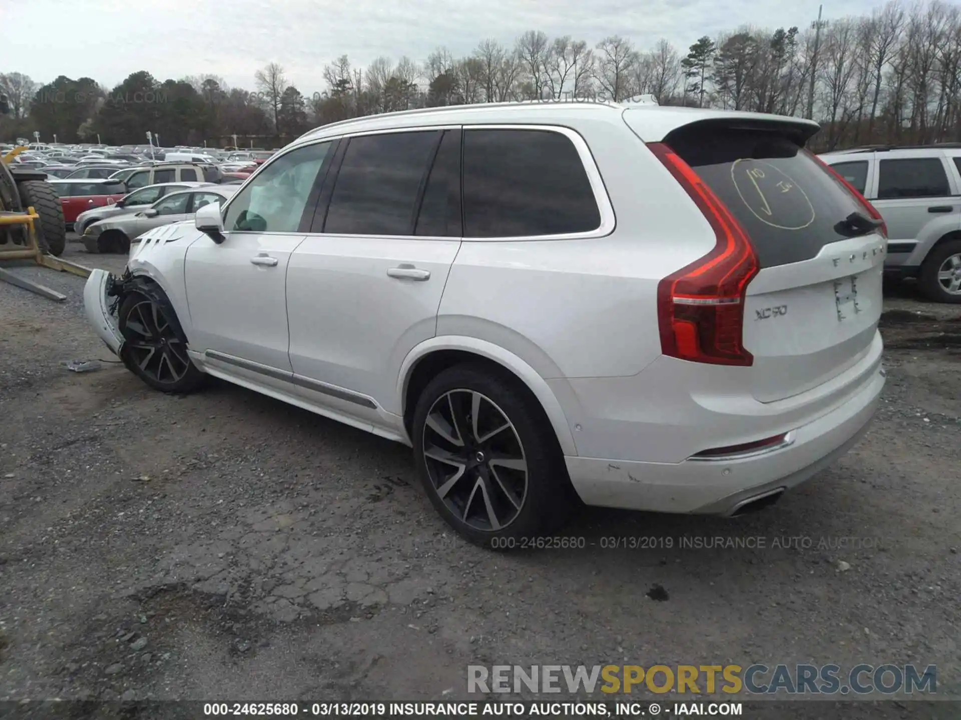 3 Photograph of a damaged car YV4A22PL2K1427362 VOLVO XC90 2019