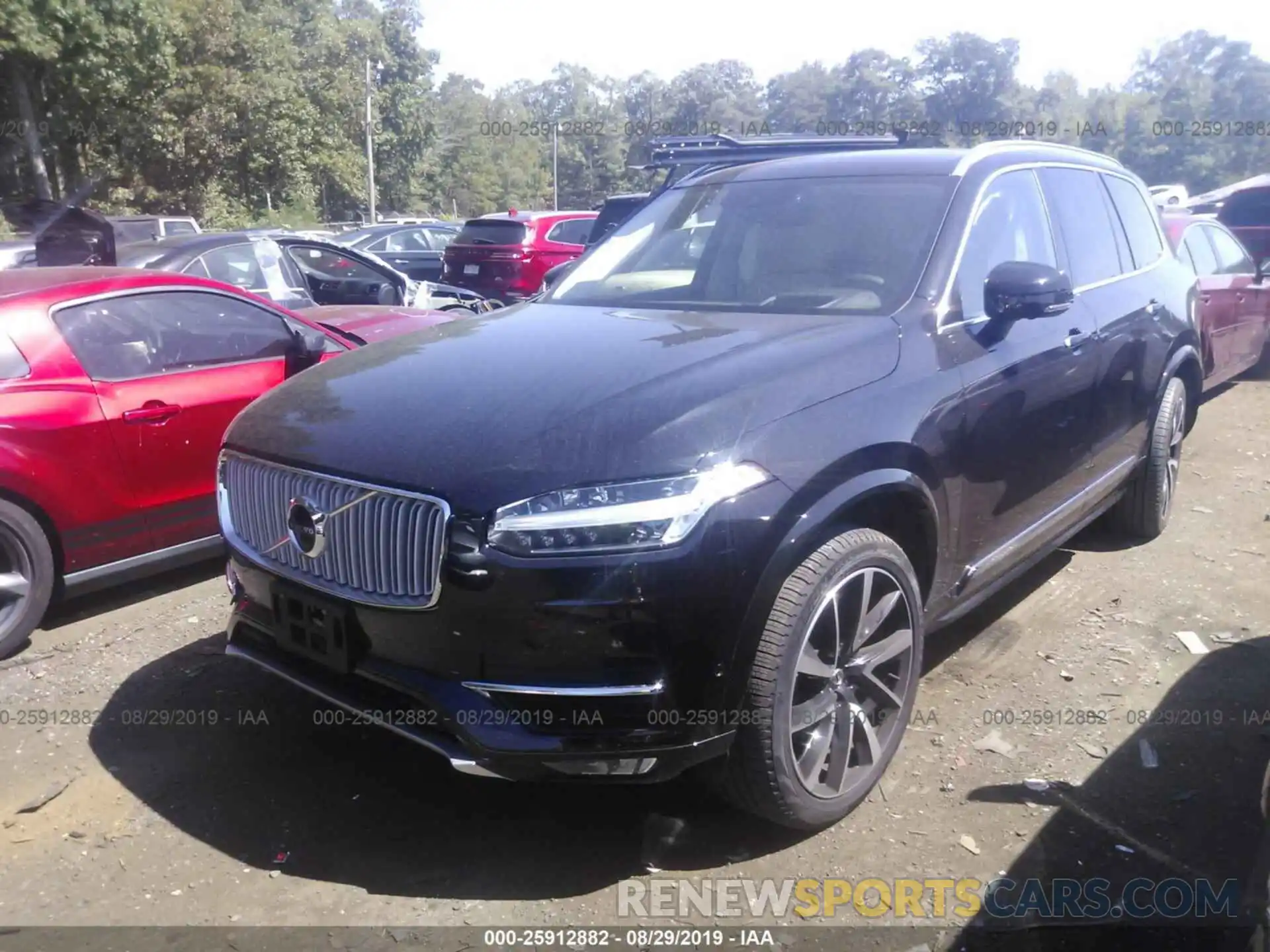 2 Фотография поврежденного автомобиля YV4A22PL2K1454979 VOLVO XC90 2019