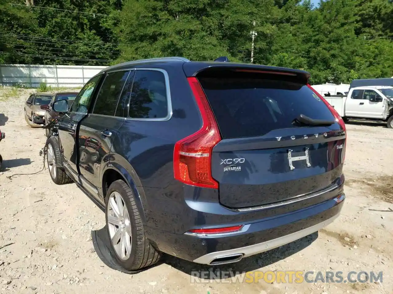 3 Photograph of a damaged car YV4A22PL2K1466176 VOLVO XC90 2019