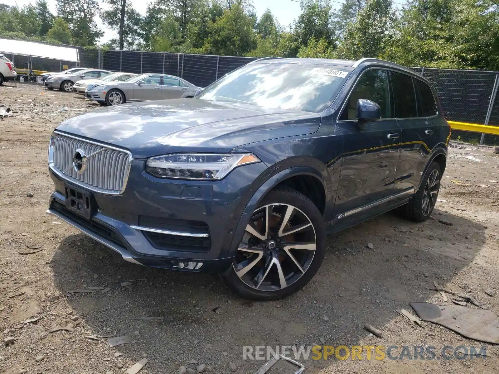 2 Фотография поврежденного автомобиля YV4A22PL2K1499498 VOLVO XC90 2019