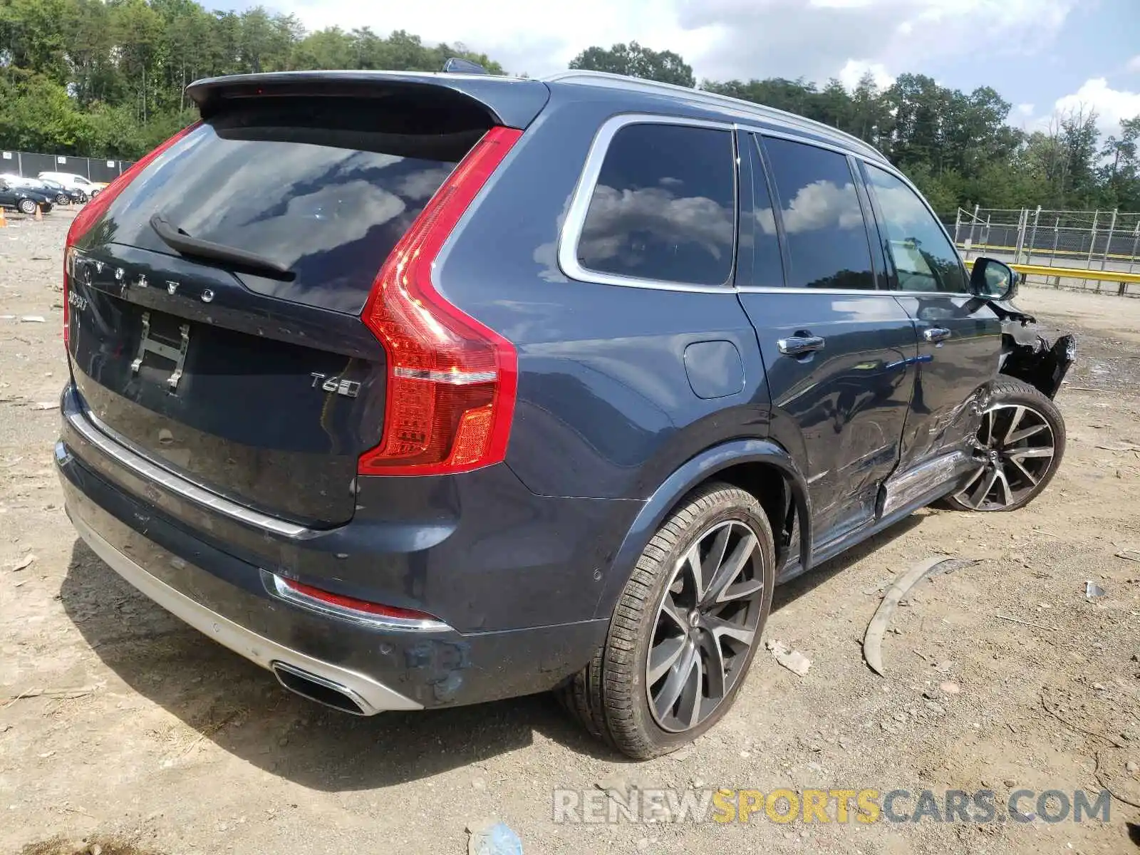 4 Фотография поврежденного автомобиля YV4A22PL2K1499498 VOLVO XC90 2019