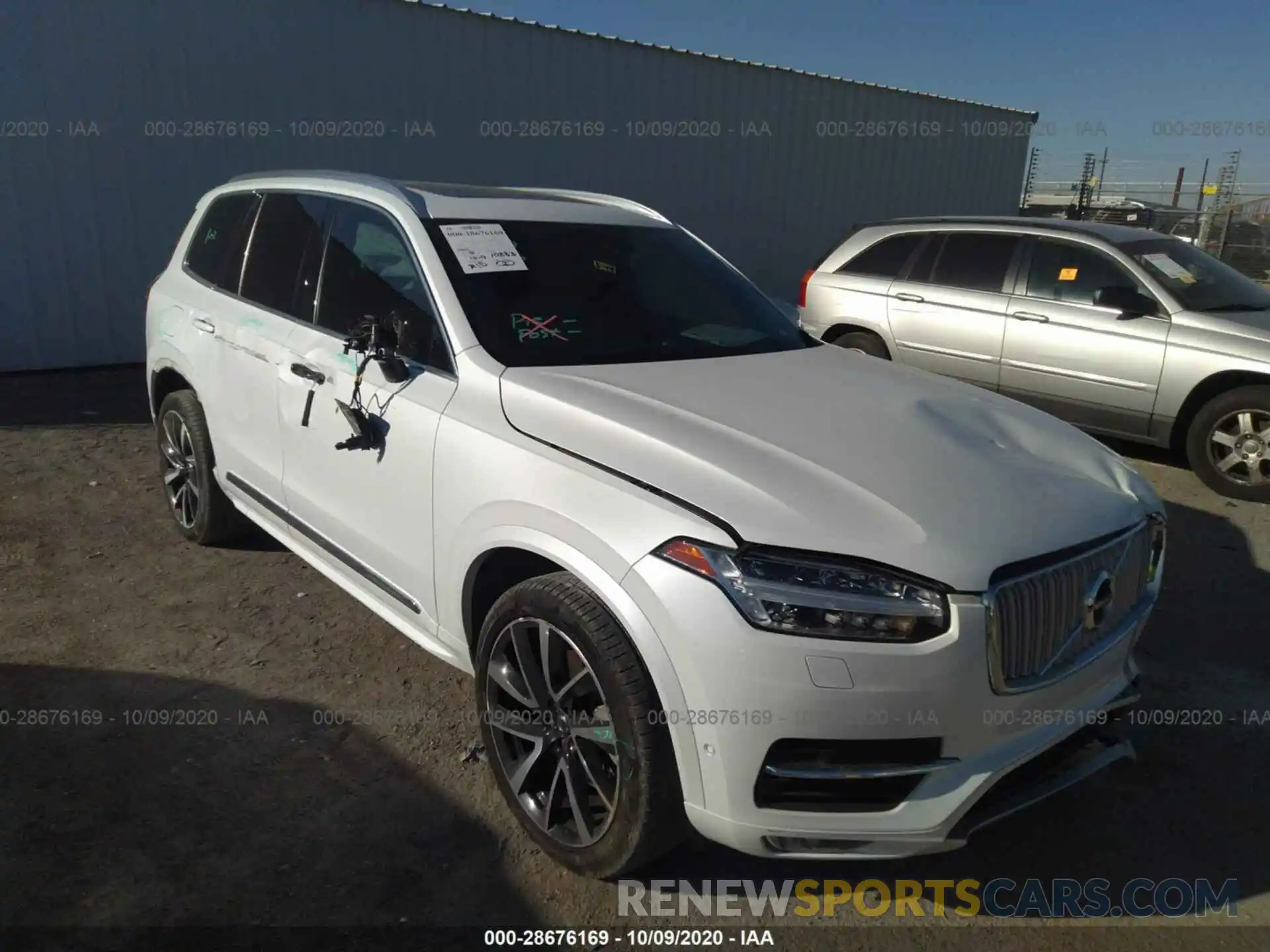 1 Photograph of a damaged car YV4A22PL3K1419237 VOLVO XC90 2019