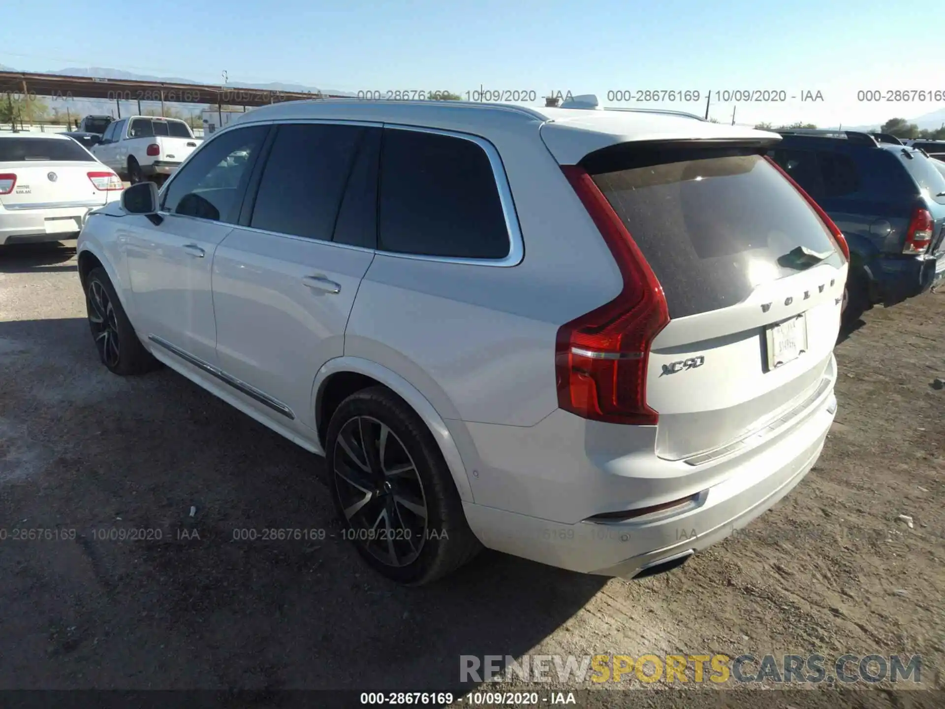 3 Фотография поврежденного автомобиля YV4A22PL3K1419237 VOLVO XC90 2019