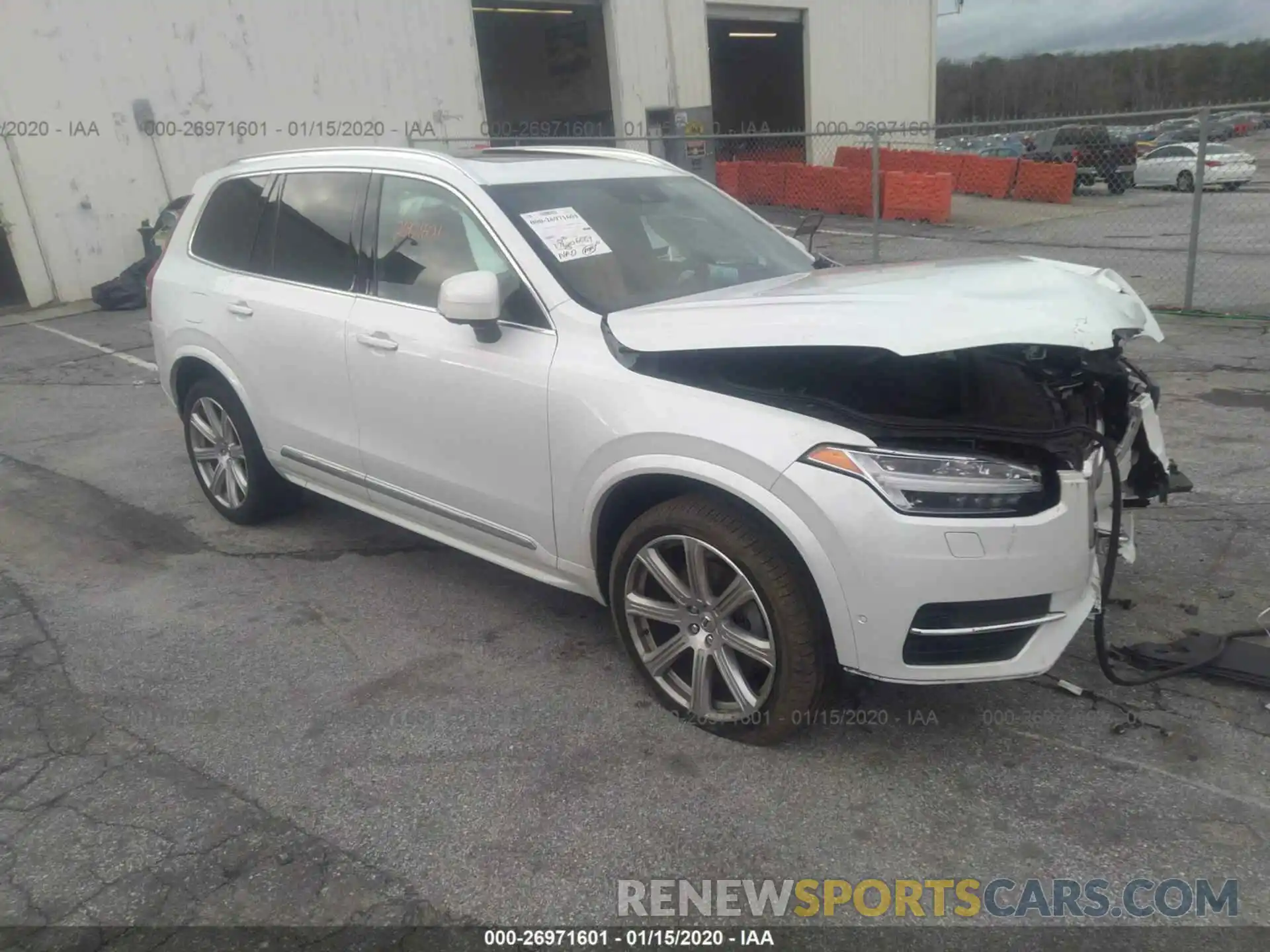 1 Photograph of a damaged car YV4A22PL3K1456871 VOLVO XC90 2019