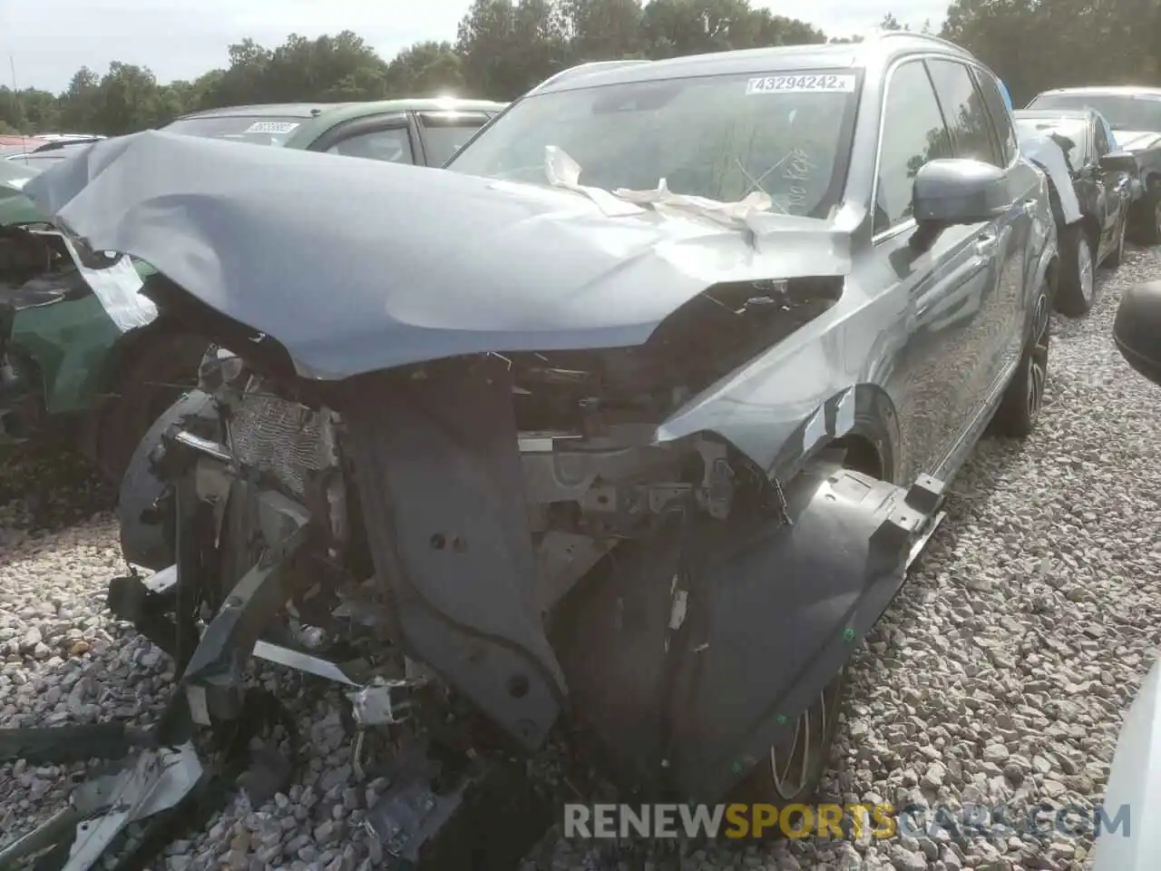 2 Photograph of a damaged car YV4A22PL3K1466042 VOLVO XC90 2019