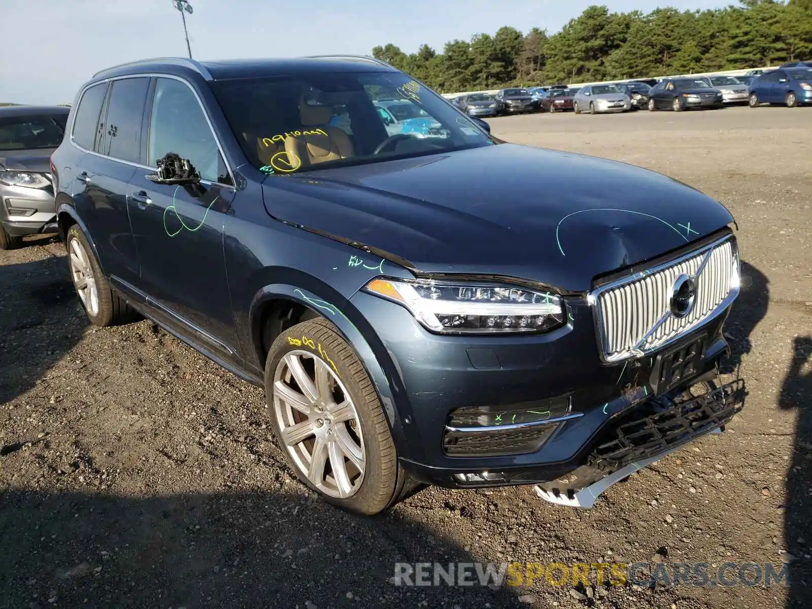 1 Photograph of a damaged car YV4A22PL3K1474965 VOLVO XC90 2019