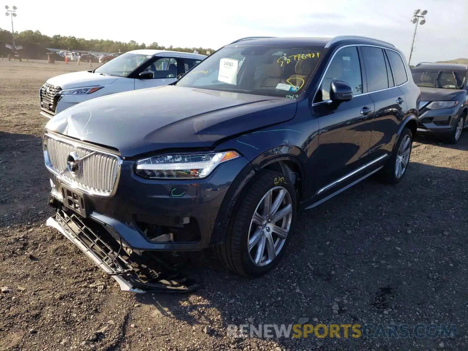 2 Photograph of a damaged car YV4A22PL3K1474965 VOLVO XC90 2019