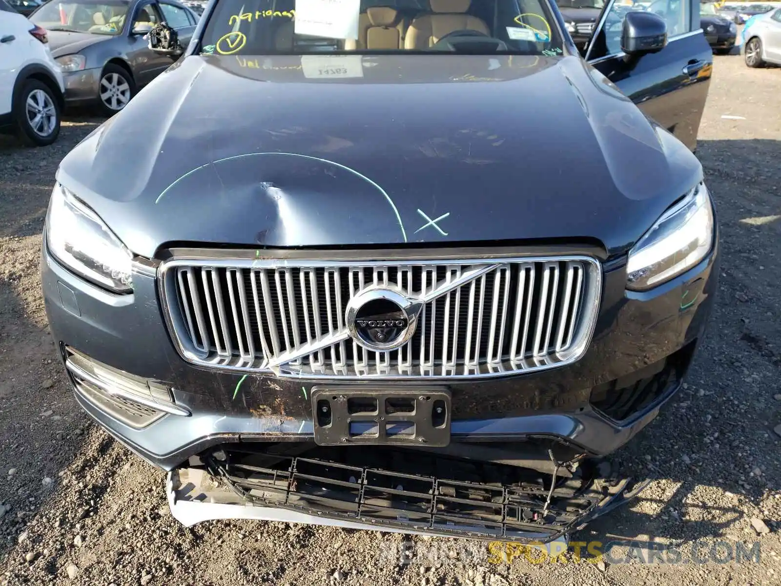 7 Фотография поврежденного автомобиля YV4A22PL3K1474965 VOLVO XC90 2019