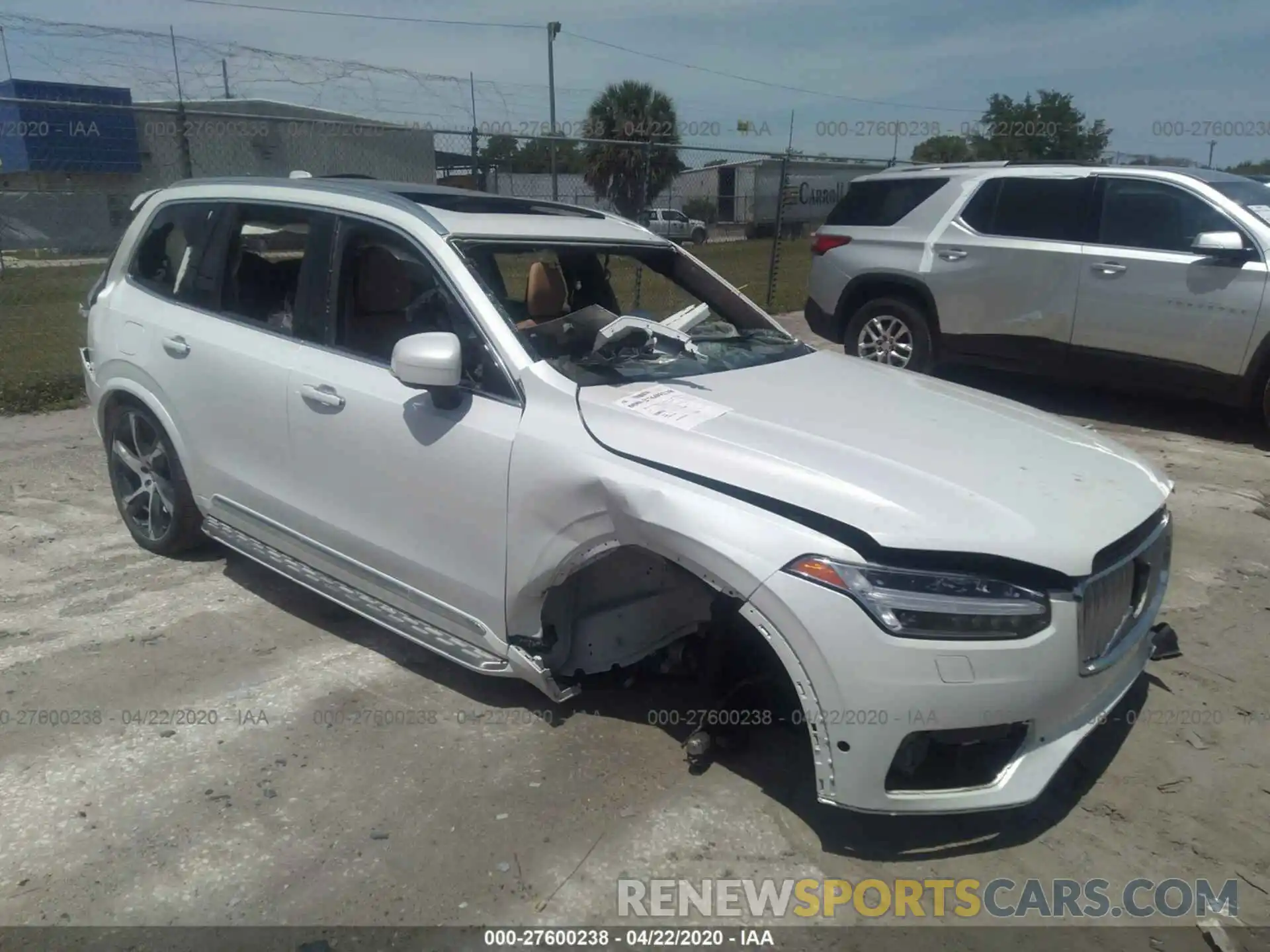 1 Photograph of a damaged car YV4A22PL4K1422776 VOLVO XC90 2019