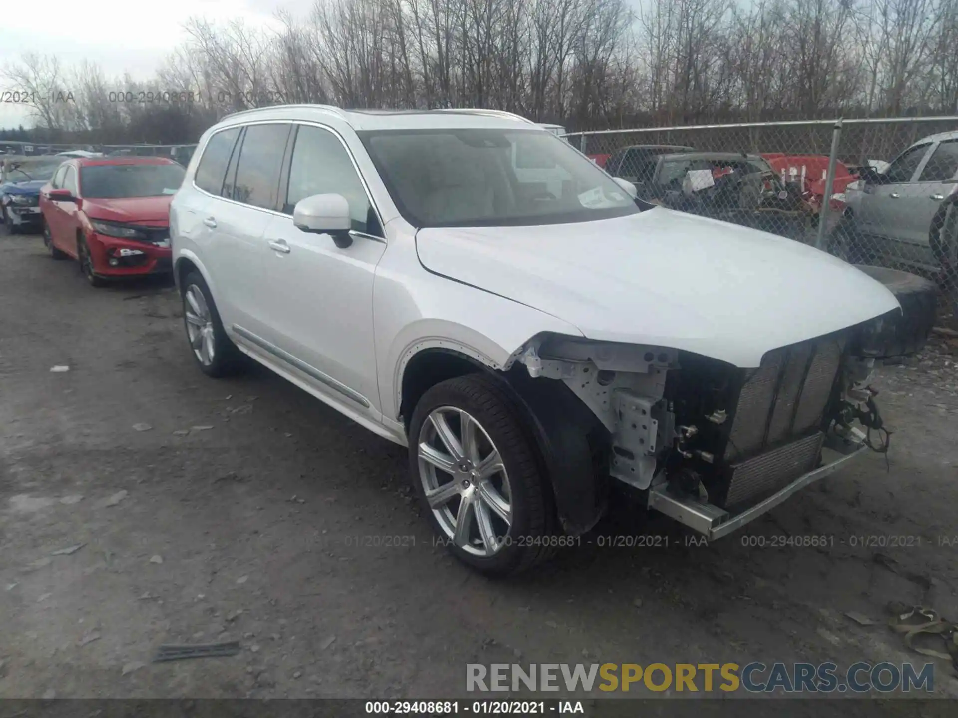 1 Фотография поврежденного автомобиля YV4A22PL4K1436550 VOLVO XC90 2019