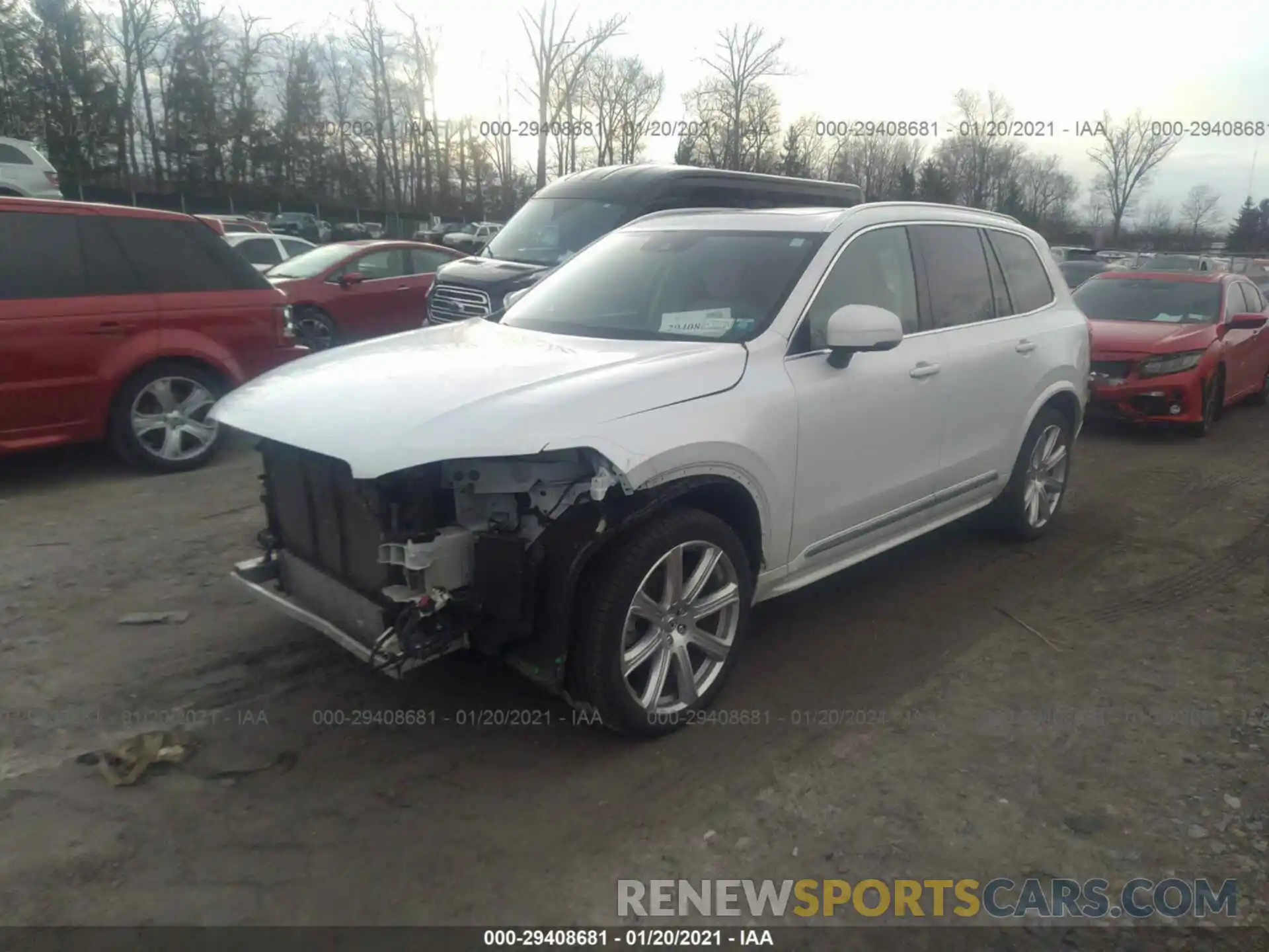 2 Photograph of a damaged car YV4A22PL4K1436550 VOLVO XC90 2019