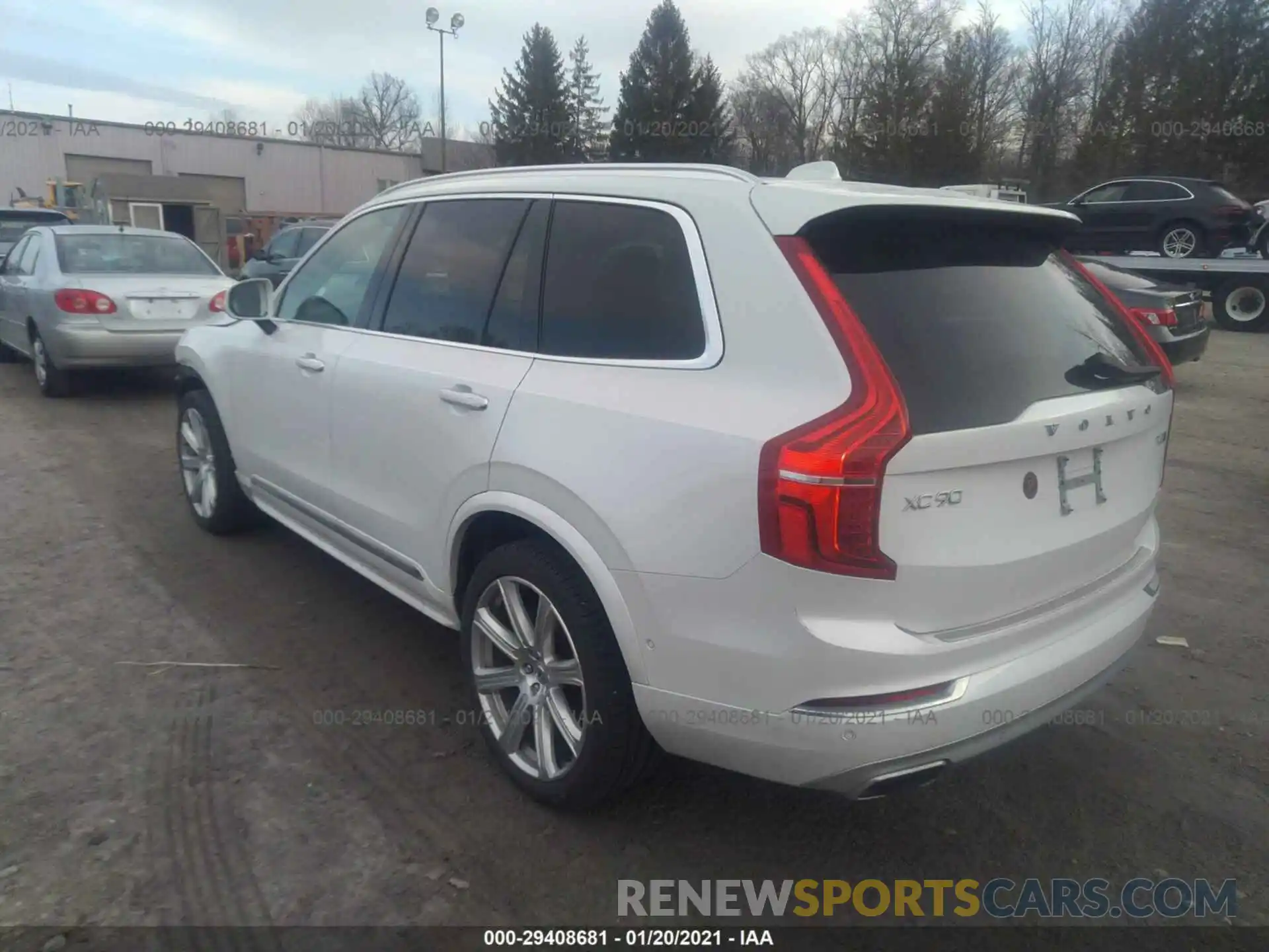 3 Photograph of a damaged car YV4A22PL4K1436550 VOLVO XC90 2019