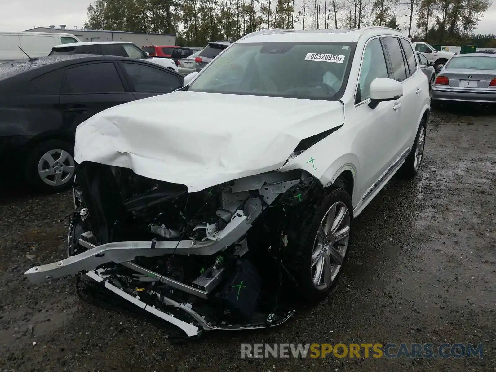 2 Photograph of a damaged car YV4A22PL4K1472478 VOLVO XC90 2019