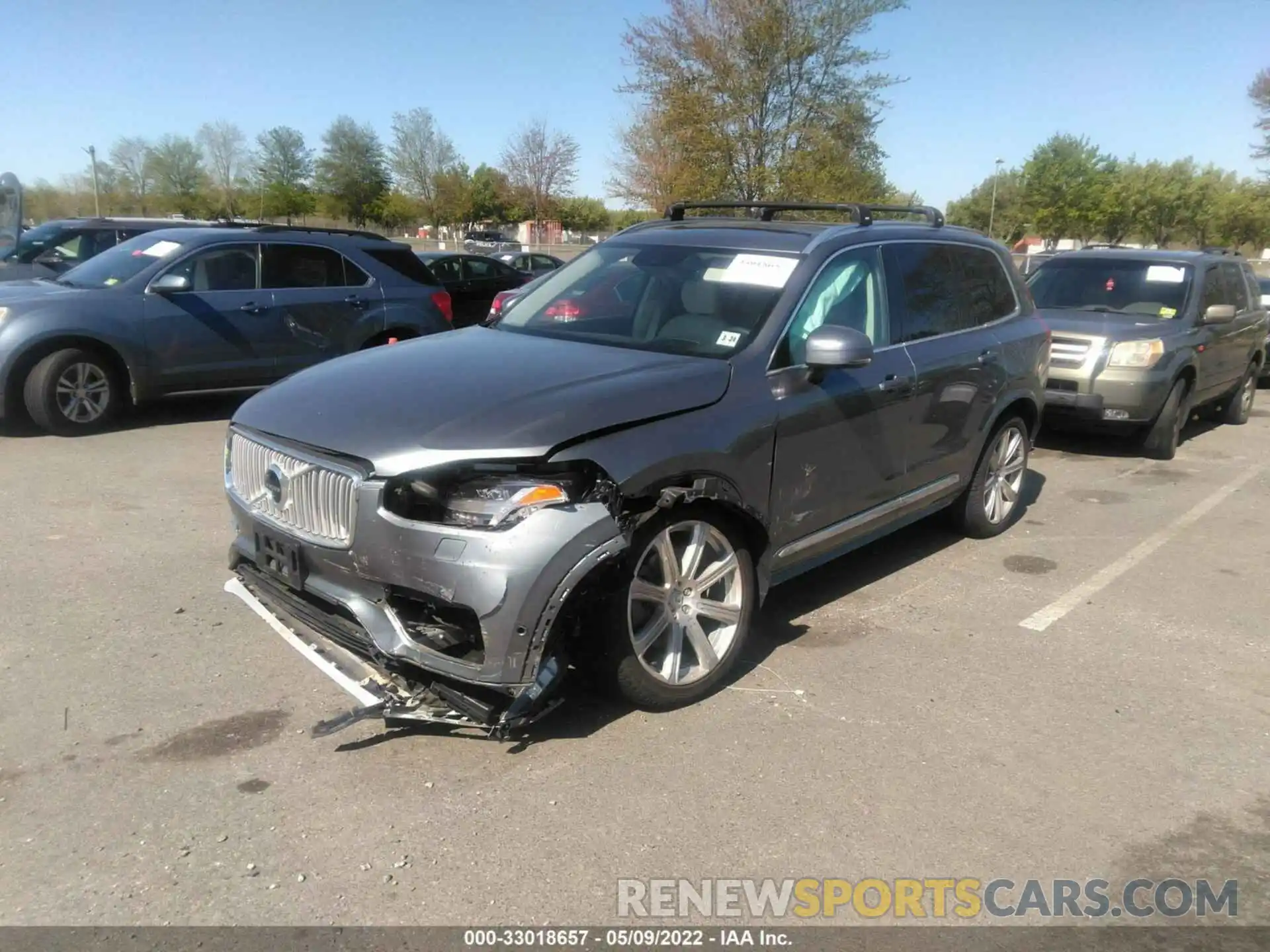 2 Photograph of a damaged car YV4A22PL5K1425458 VOLVO XC90 2019