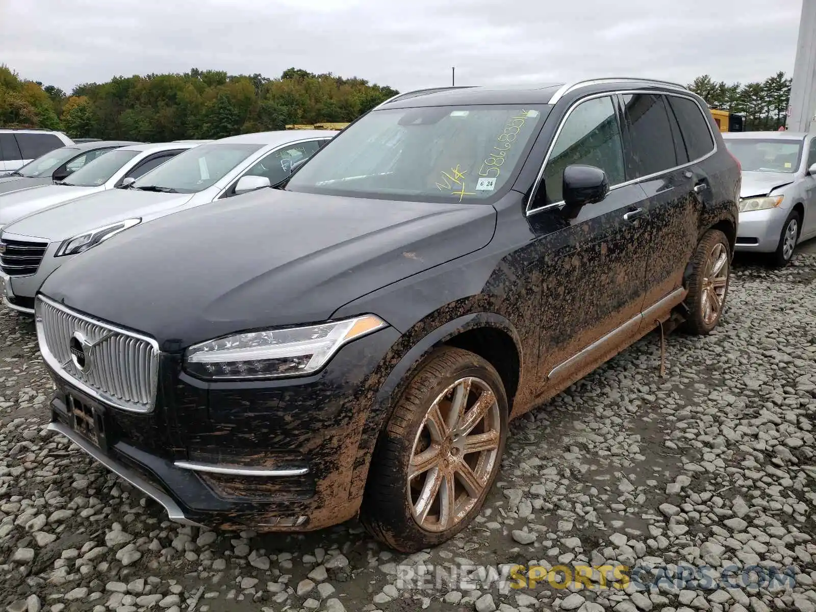 2 Photograph of a damaged car YV4A22PL5K1459495 VOLVO XC90 2019