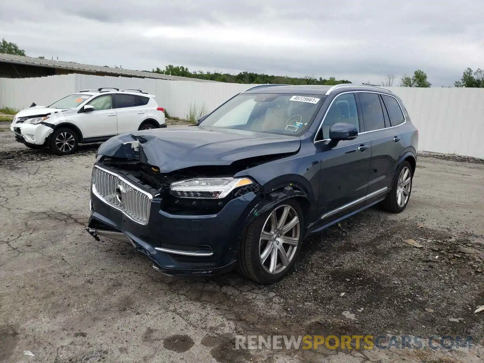 2 Фотография поврежденного автомобиля YV4A22PL5K1472750 VOLVO XC90 2019