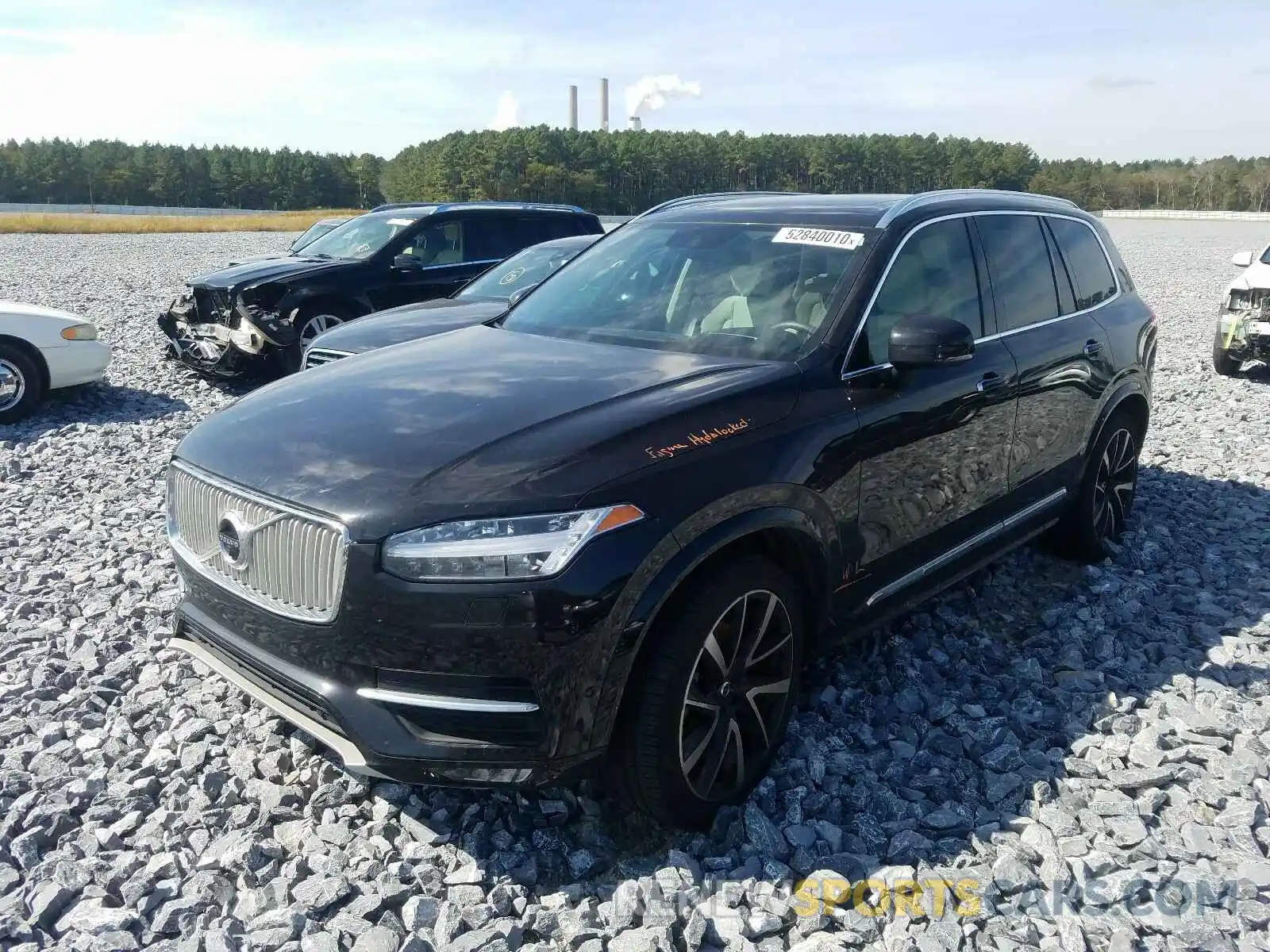 2 Фотография поврежденного автомобиля YV4A22PL5K1474241 VOLVO XC90 2019