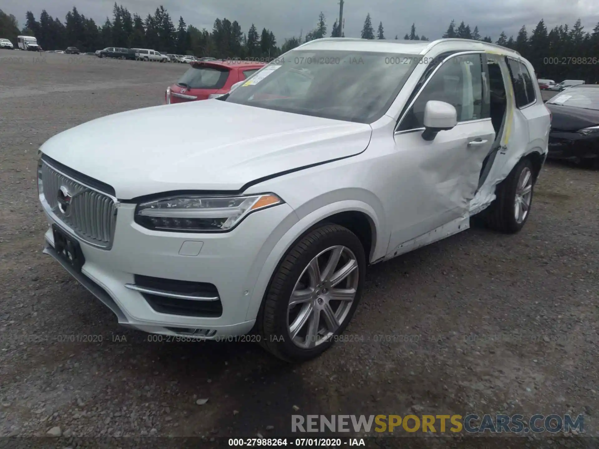 2 Photograph of a damaged car YV4A22PL5K1484123 VOLVO XC90 2019