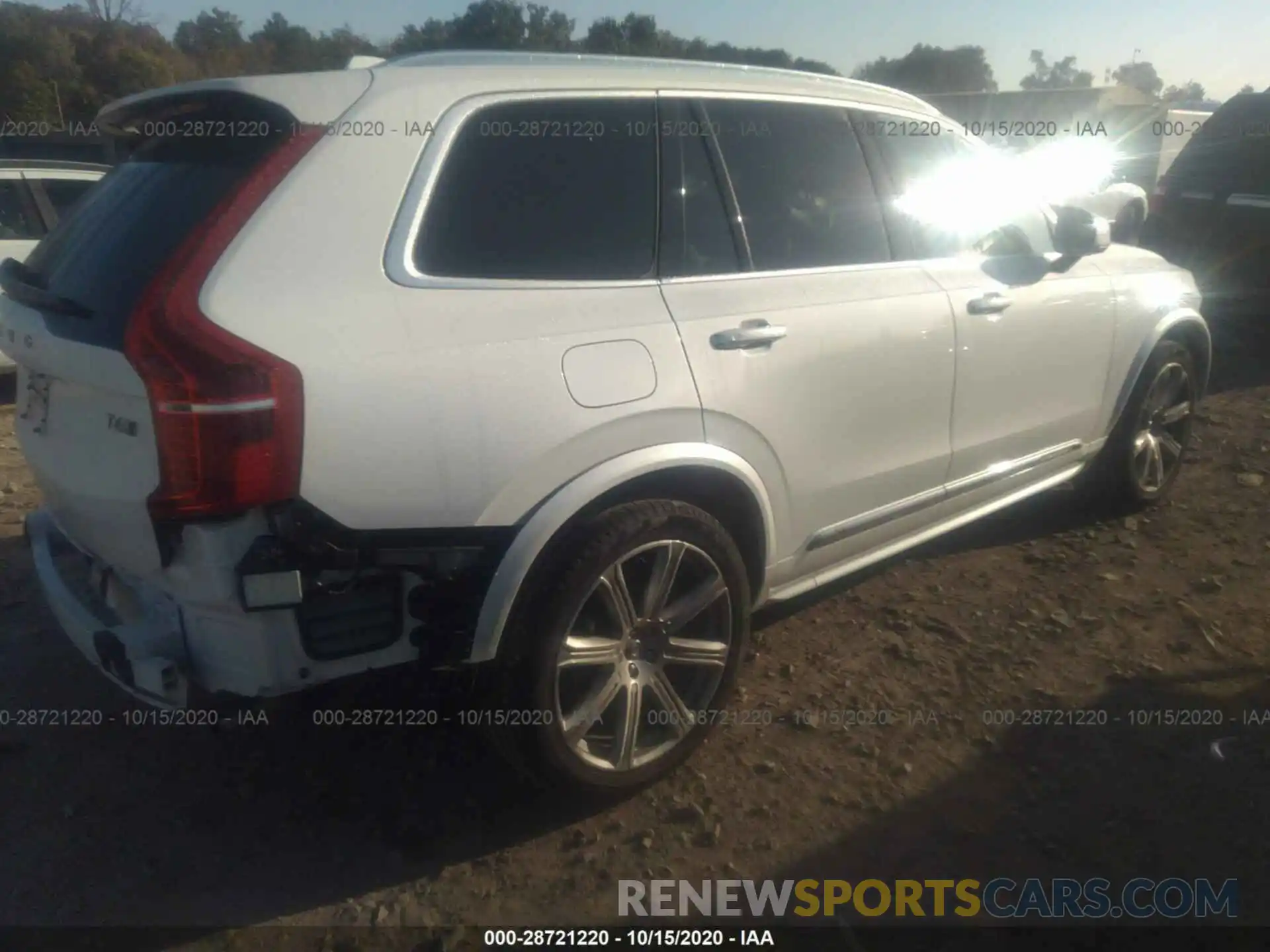 4 Фотография поврежденного автомобиля YV4A22PL5K1488172 VOLVO XC90 2019