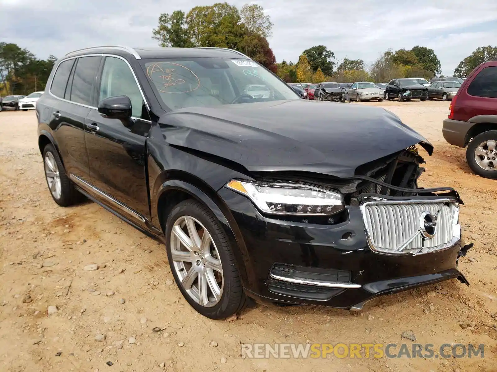 1 Photograph of a damaged car YV4A22PL5K1489810 VOLVO XC90 2019