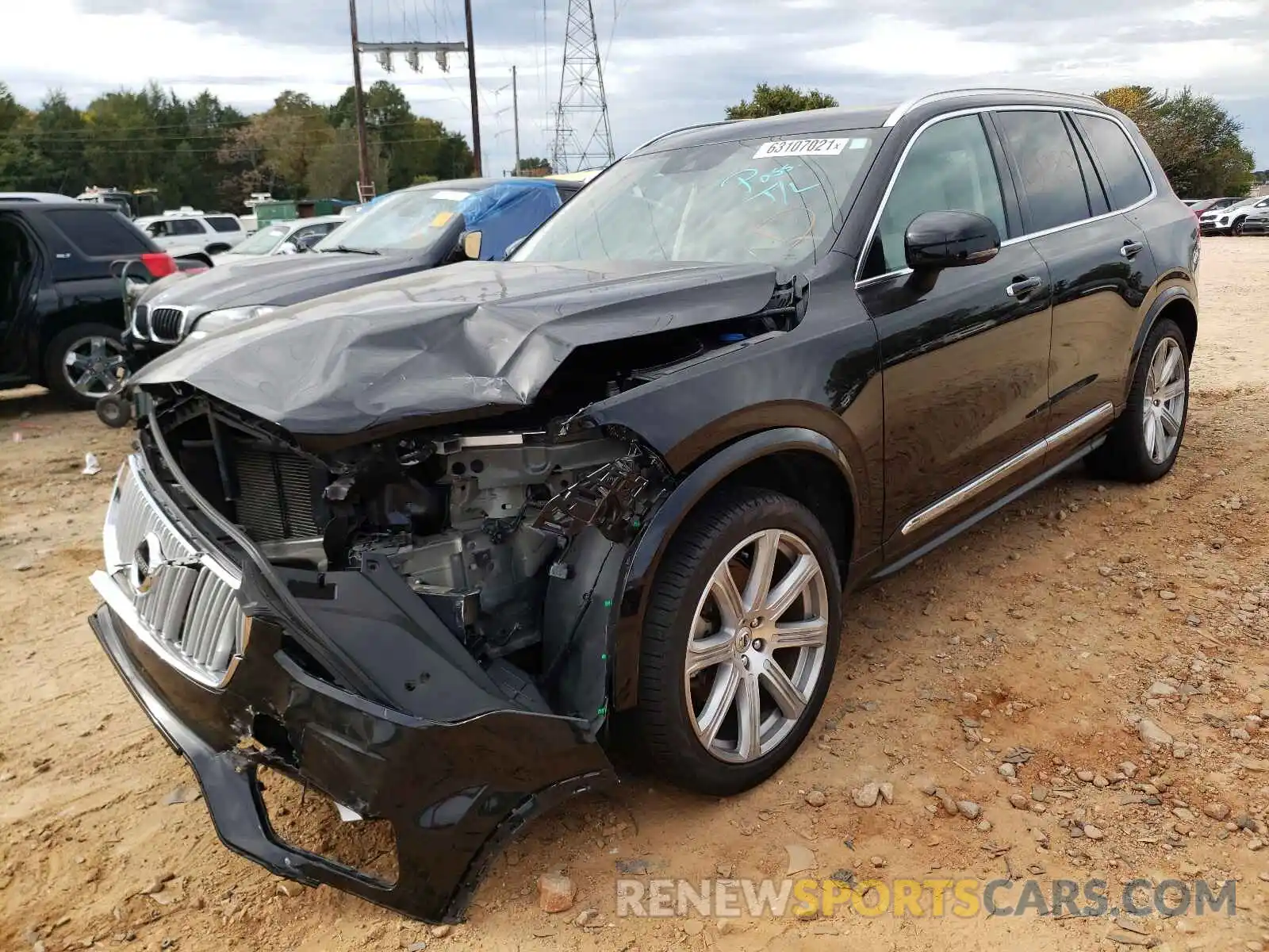 2 Photograph of a damaged car YV4A22PL5K1489810 VOLVO XC90 2019