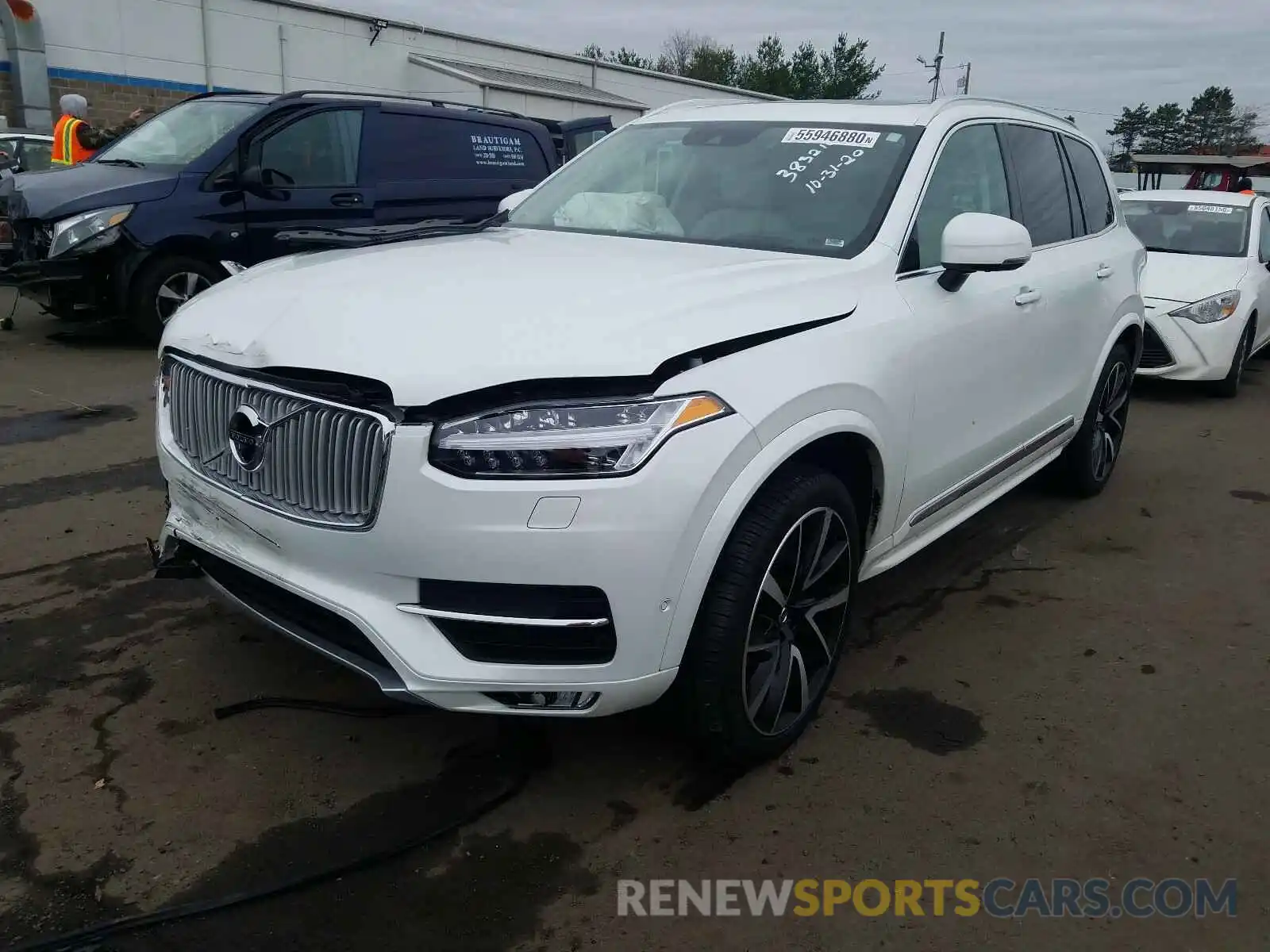 2 Photograph of a damaged car YV4A22PL6K1431950 VOLVO XC90 2019