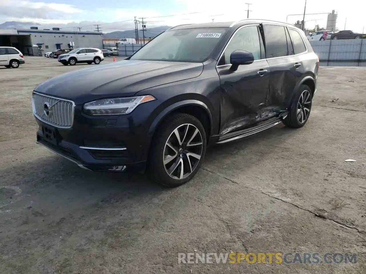 2 Photograph of a damaged car YV4A22PL6K1438607 VOLVO XC90 2019