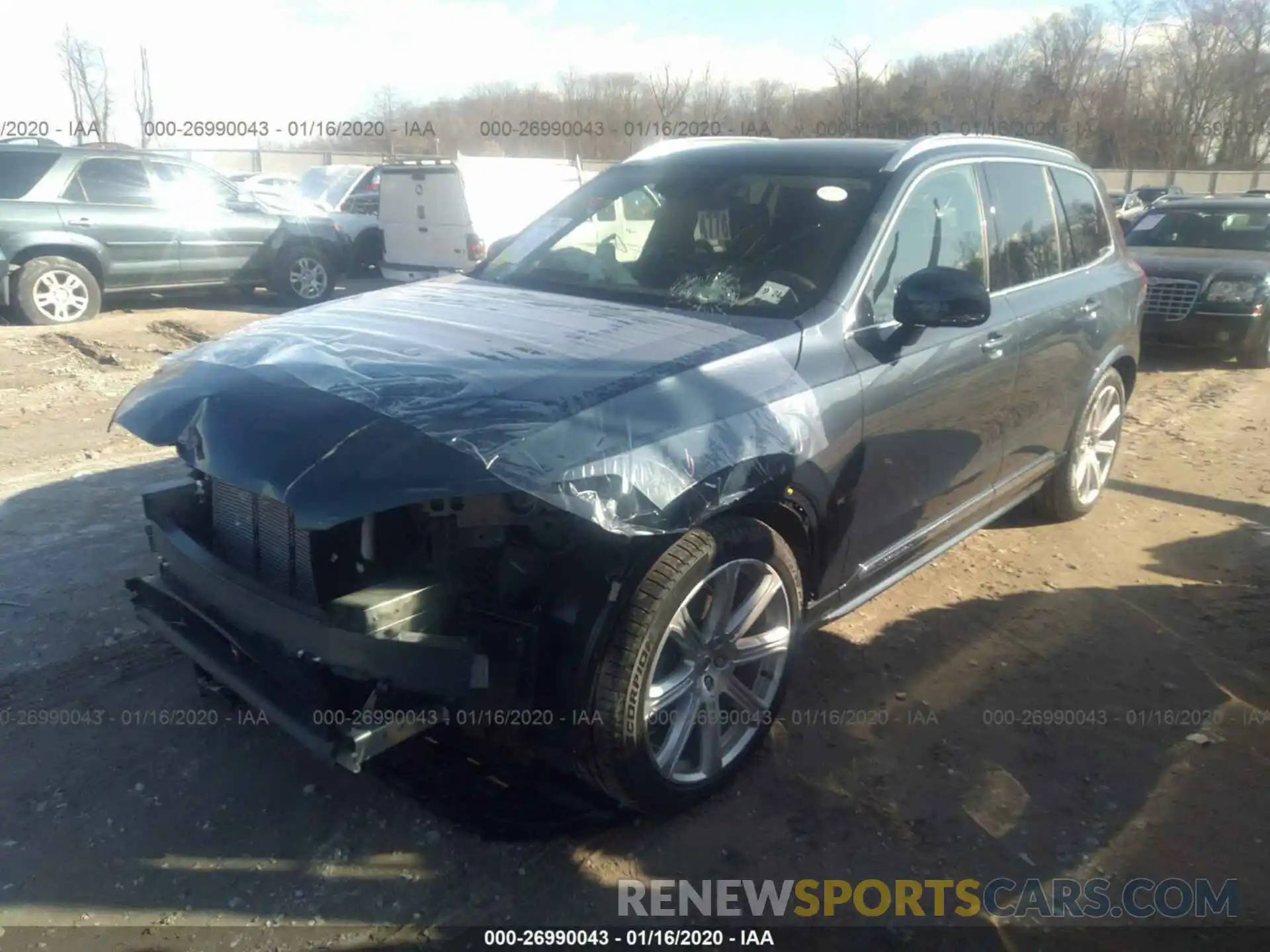 2 Photograph of a damaged car YV4A22PL6K1507649 VOLVO XC90 2019