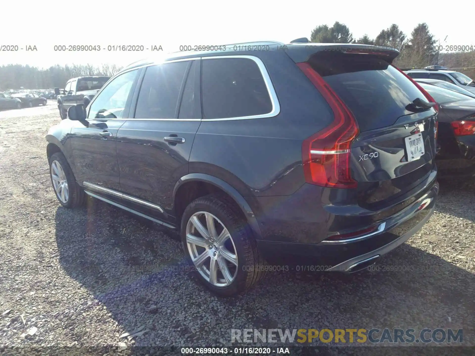 3 Фотография поврежденного автомобиля YV4A22PL6K1507649 VOLVO XC90 2019