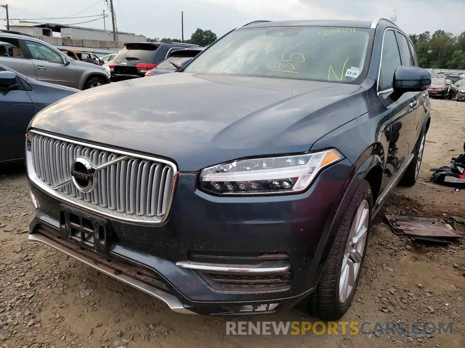 2 Photograph of a damaged car YV4A22PL7K1493597 VOLVO XC90 2019