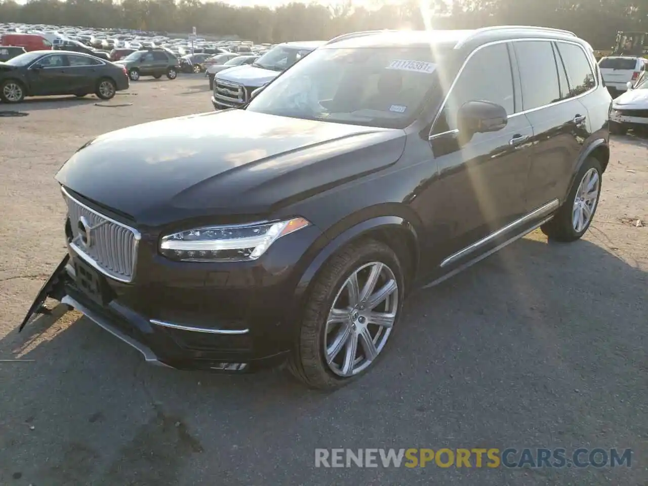 2 Photograph of a damaged car YV4A22PL8K1424661 VOLVO XC90 2019