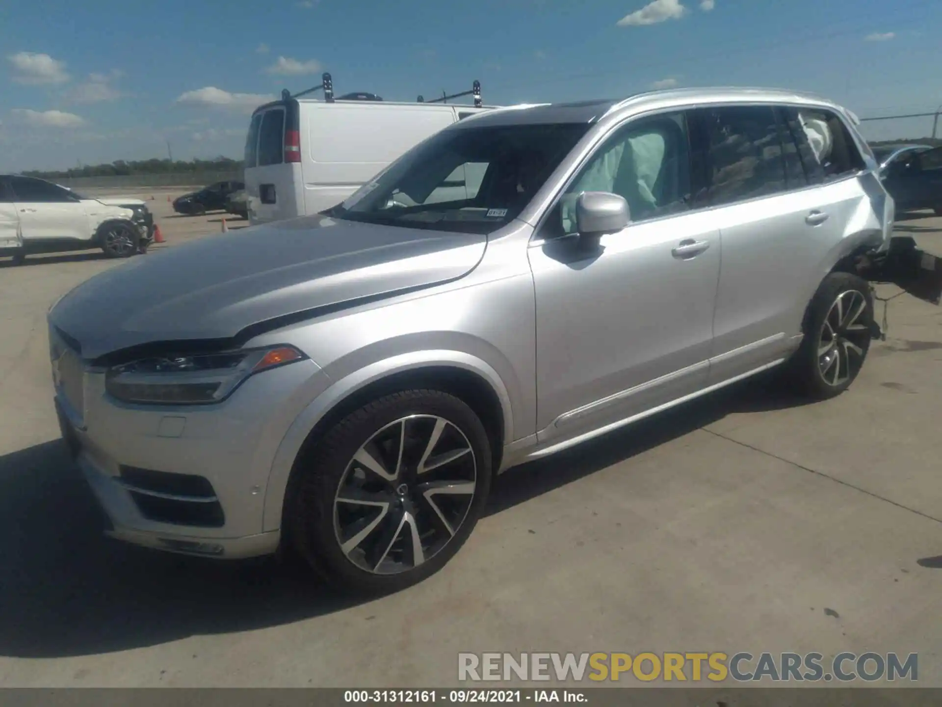 2 Photograph of a damaged car YV4A22PL8K1438446 VOLVO XC90 2019